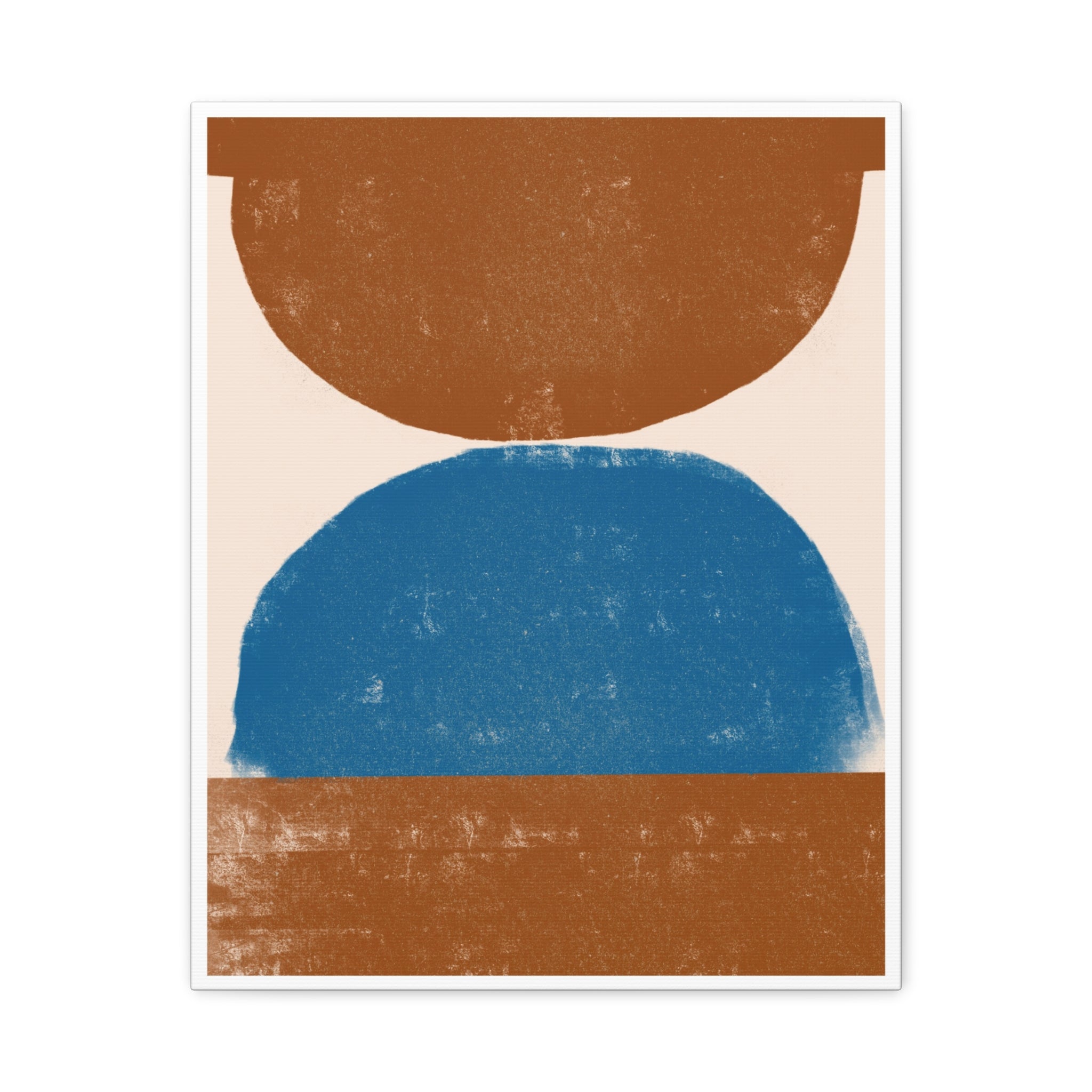 Cobalt Ember Equilibrium - Canvas