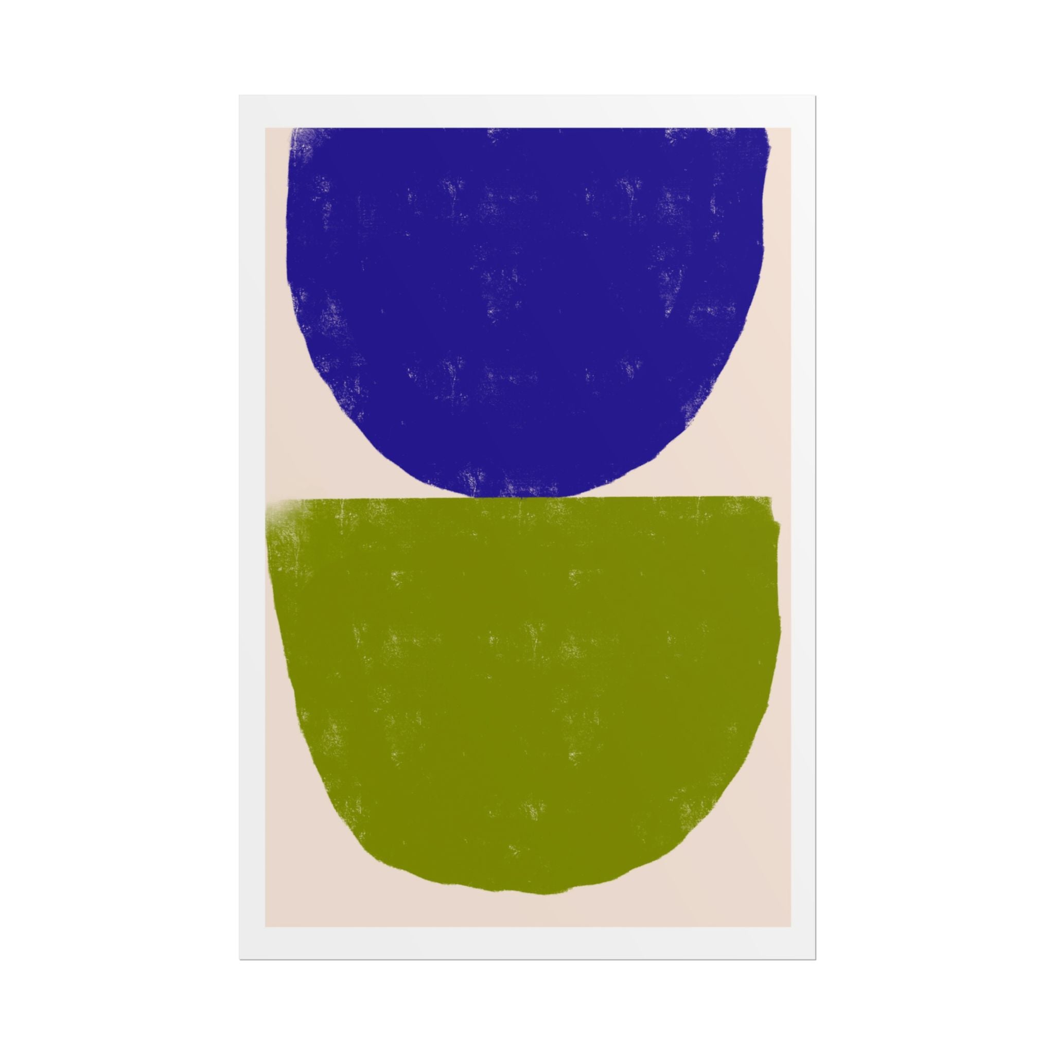 Cobalt Meadow Balance - Poster