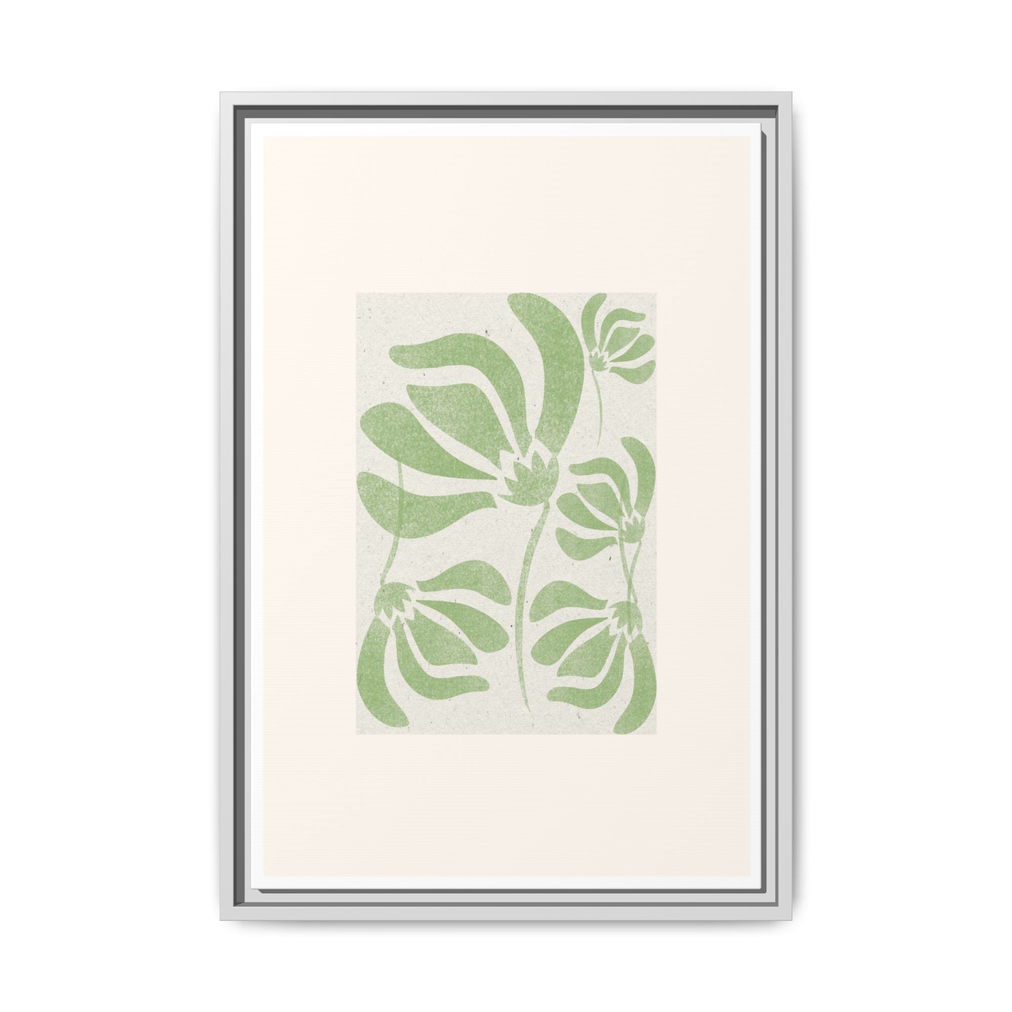 Verdant Bloom Harmony - Framed