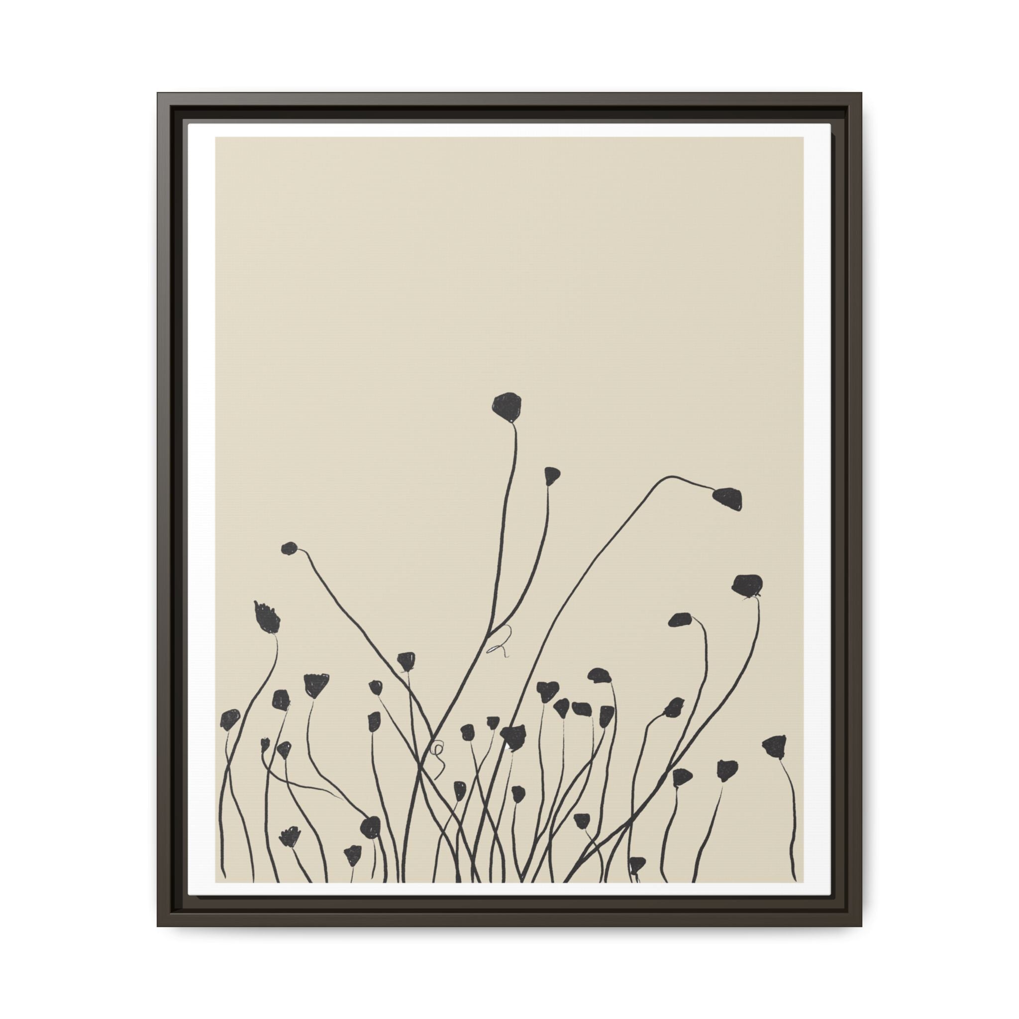 Quiet Stem Reverie - Framed