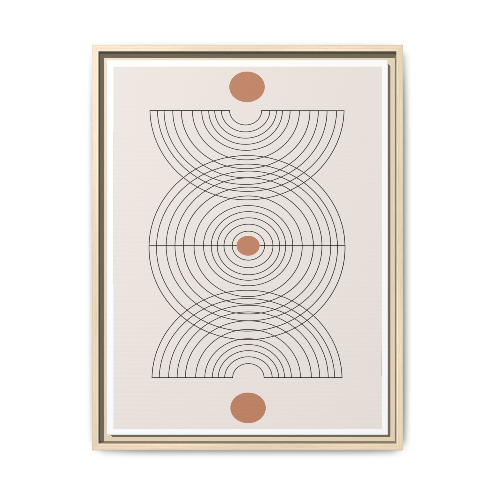 Celestial Echo Symmetry - Framed