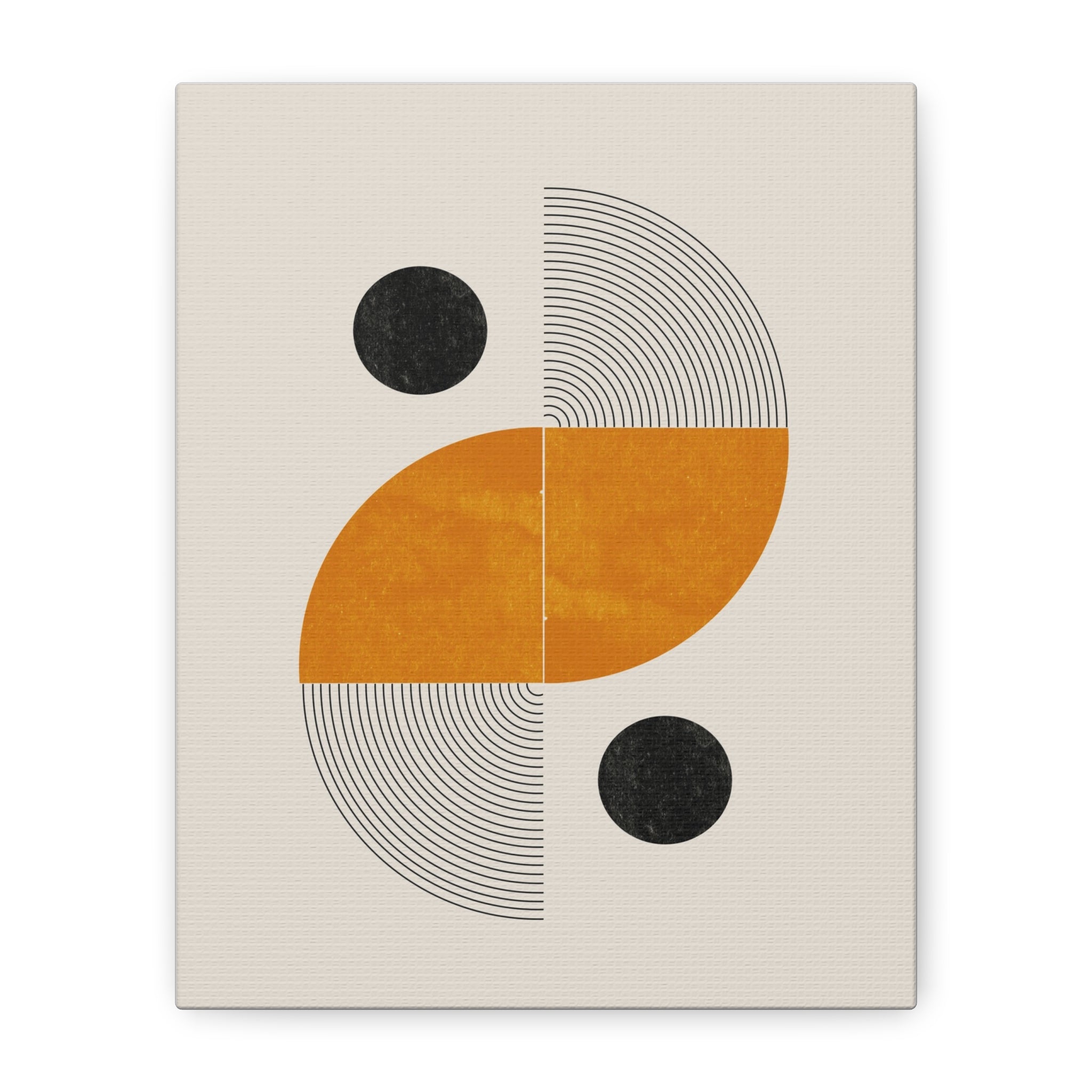 Amber Orbit Balance - Canvas