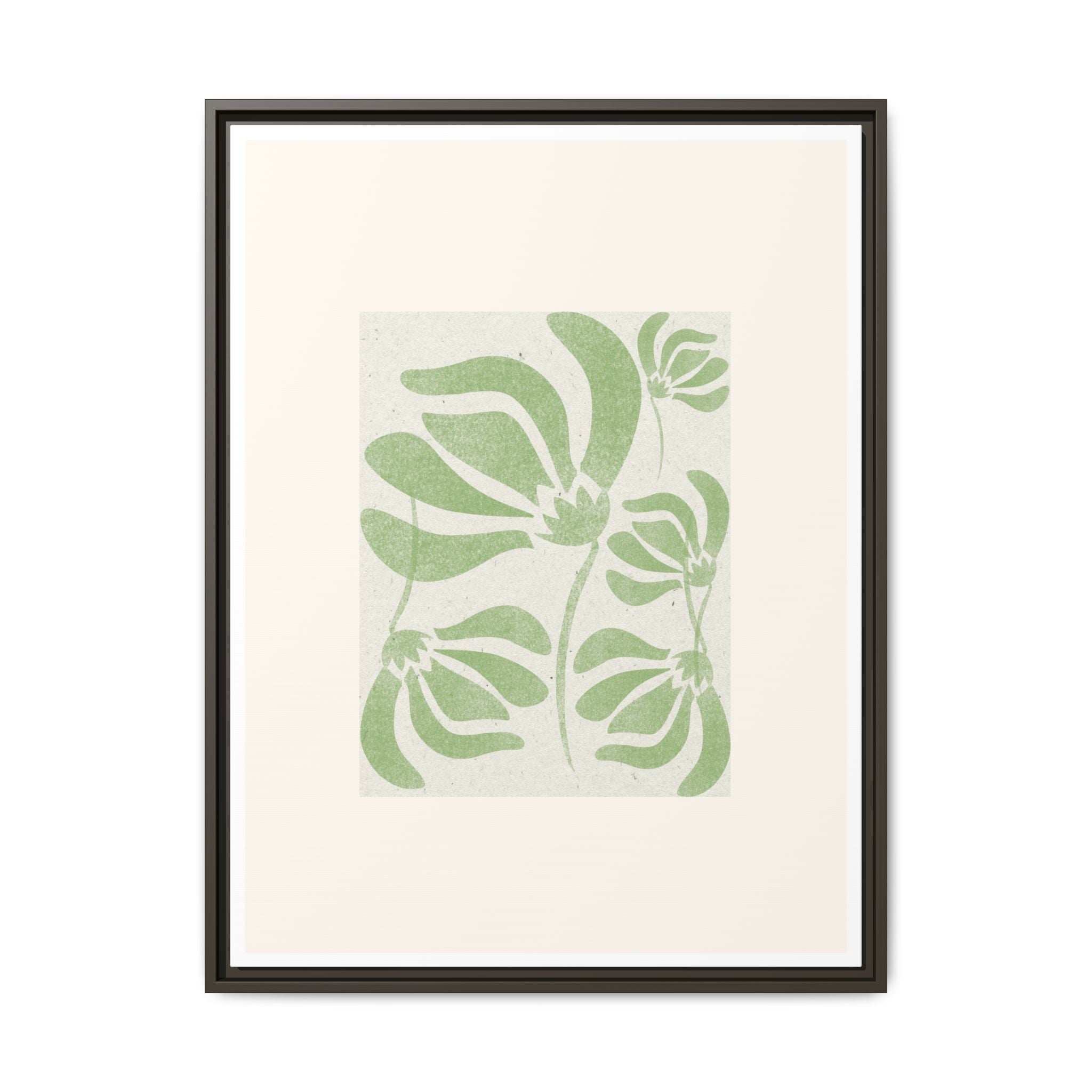 Verdant Bloom Harmony - Framed