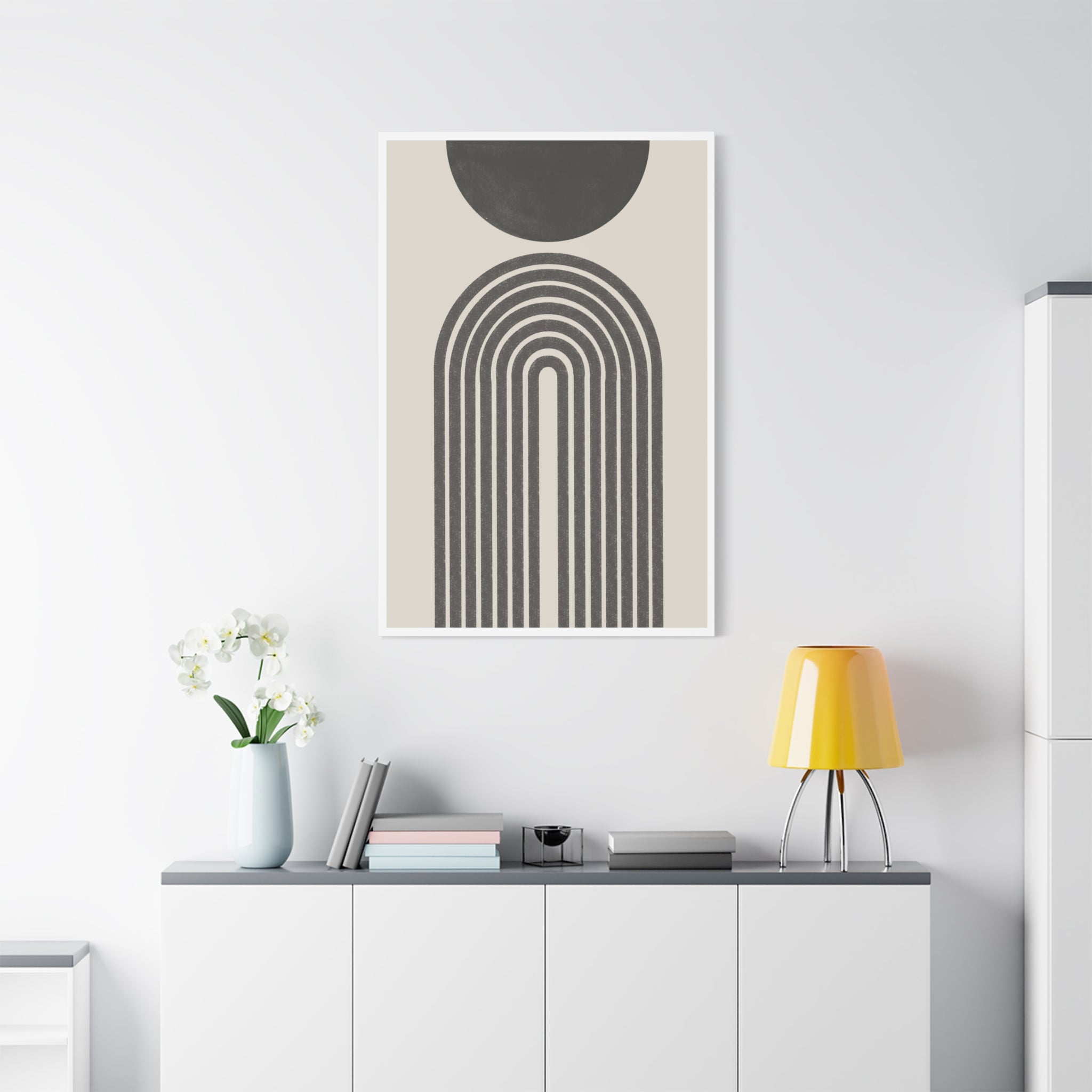 Obsidian Arch Resonance - Canvas