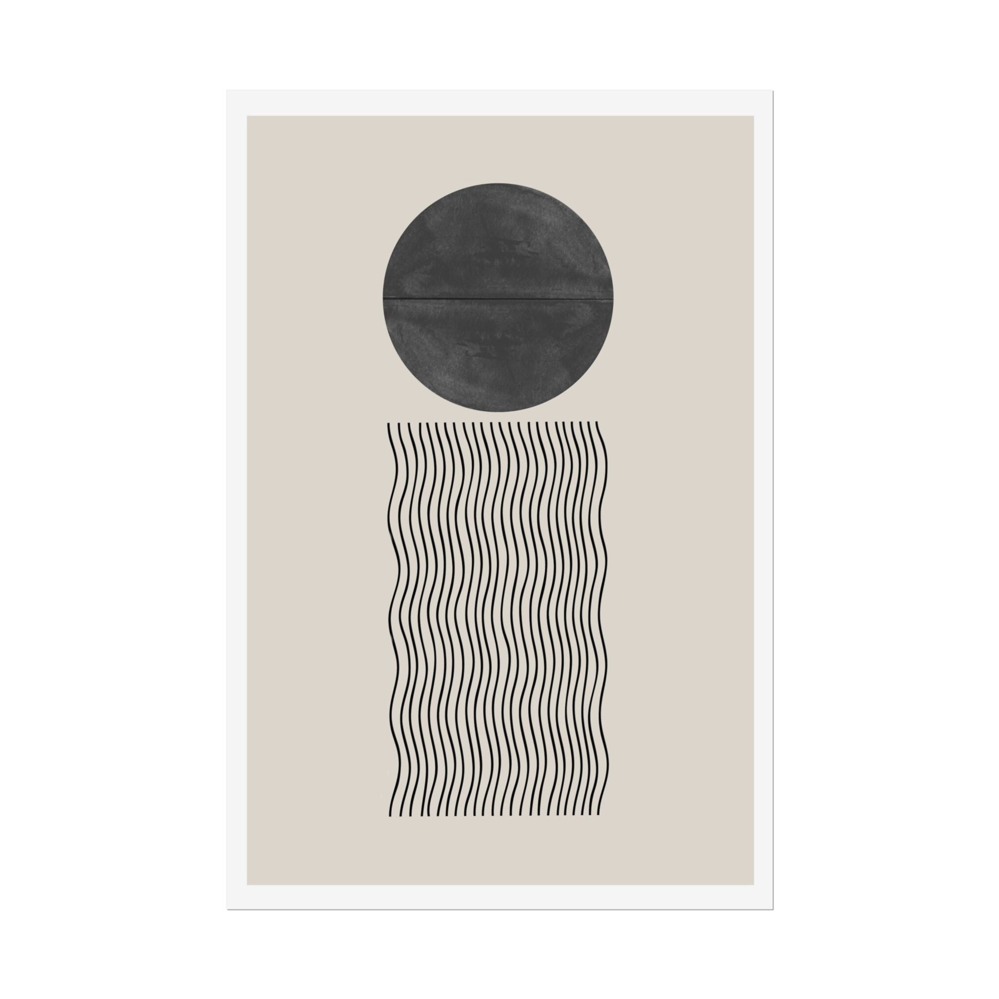 Celestial Wave Alignment - Poster