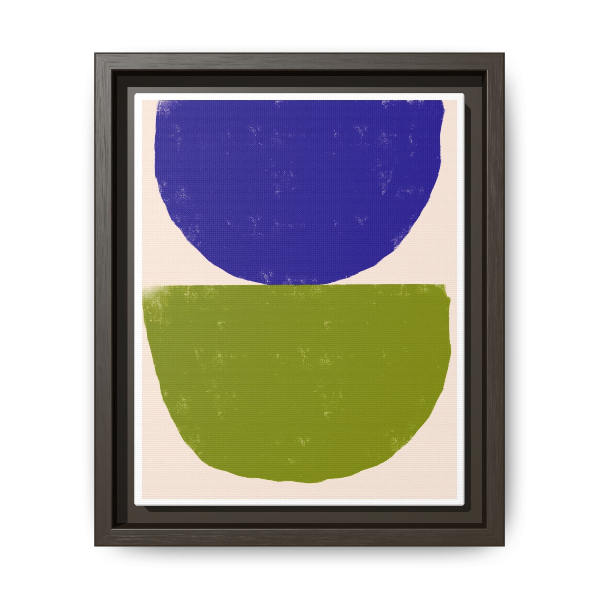 Cobalt Meadow Balance - Framed