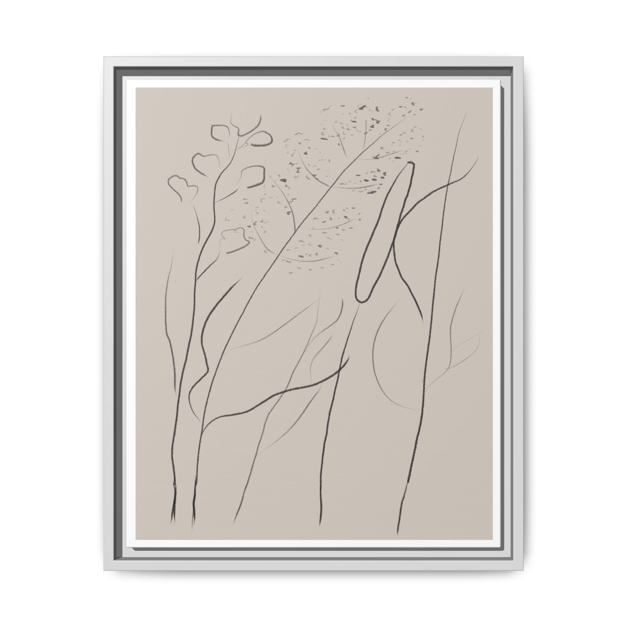 Quiet Woodland Traces - Framed