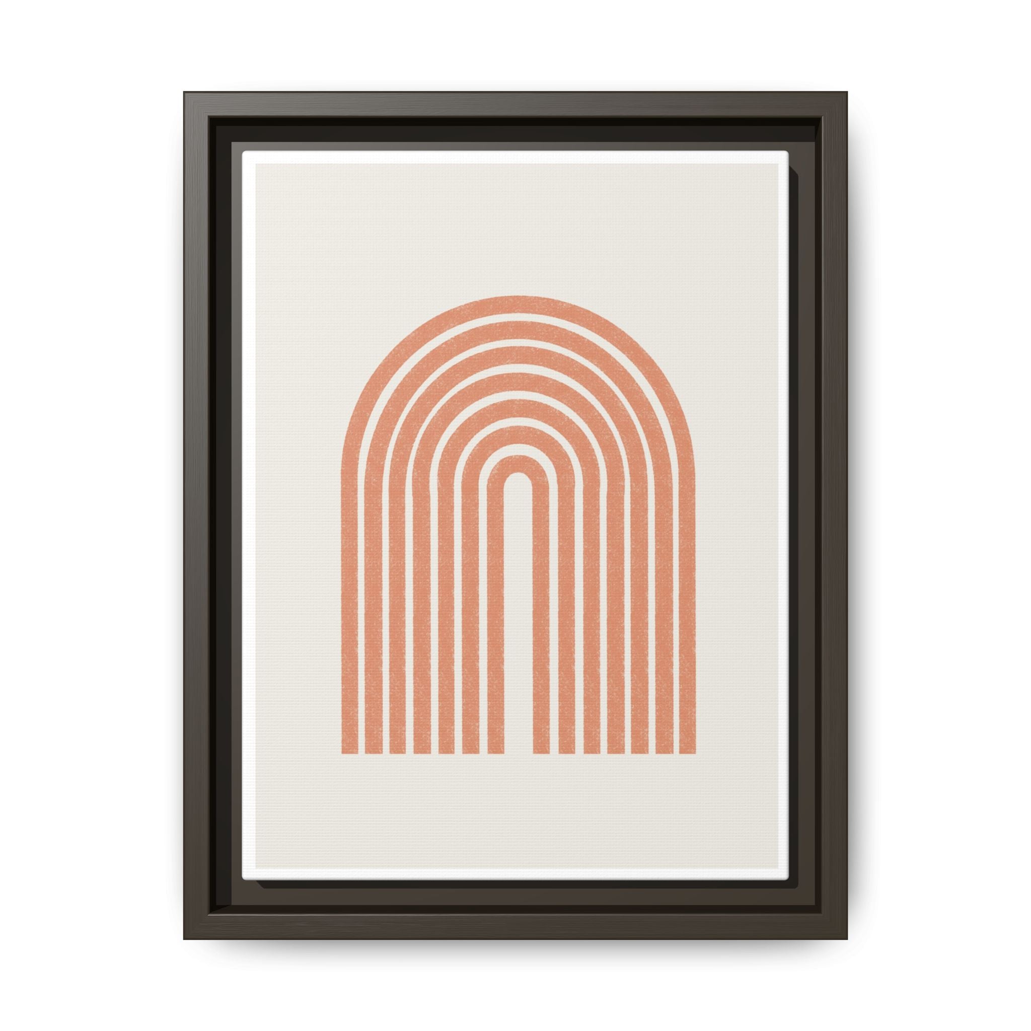 Terracotta Arc Whisper - Framed