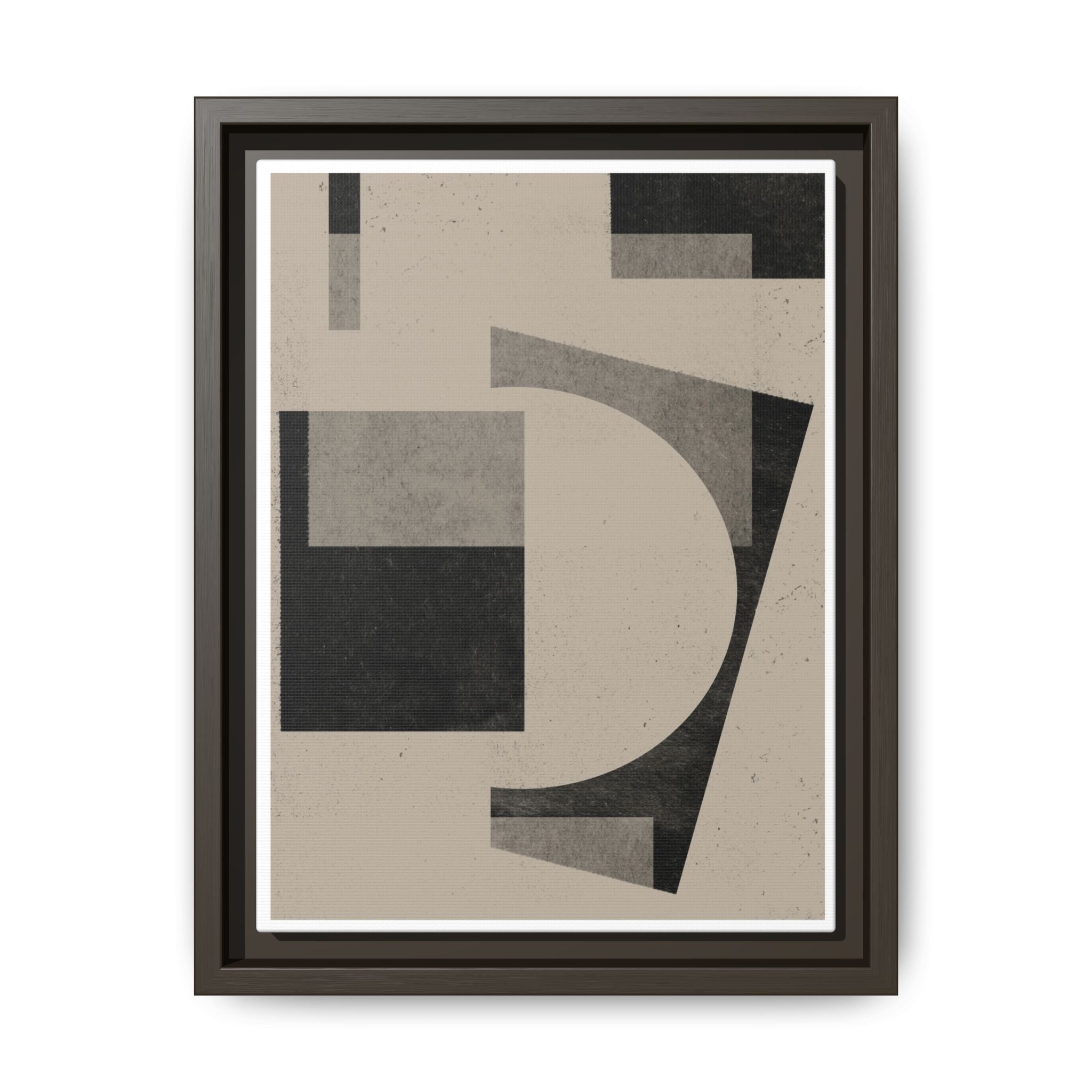 Obsidian Balance Study - Framed