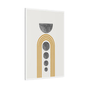 Golden Orbit Cascade - Canvas
