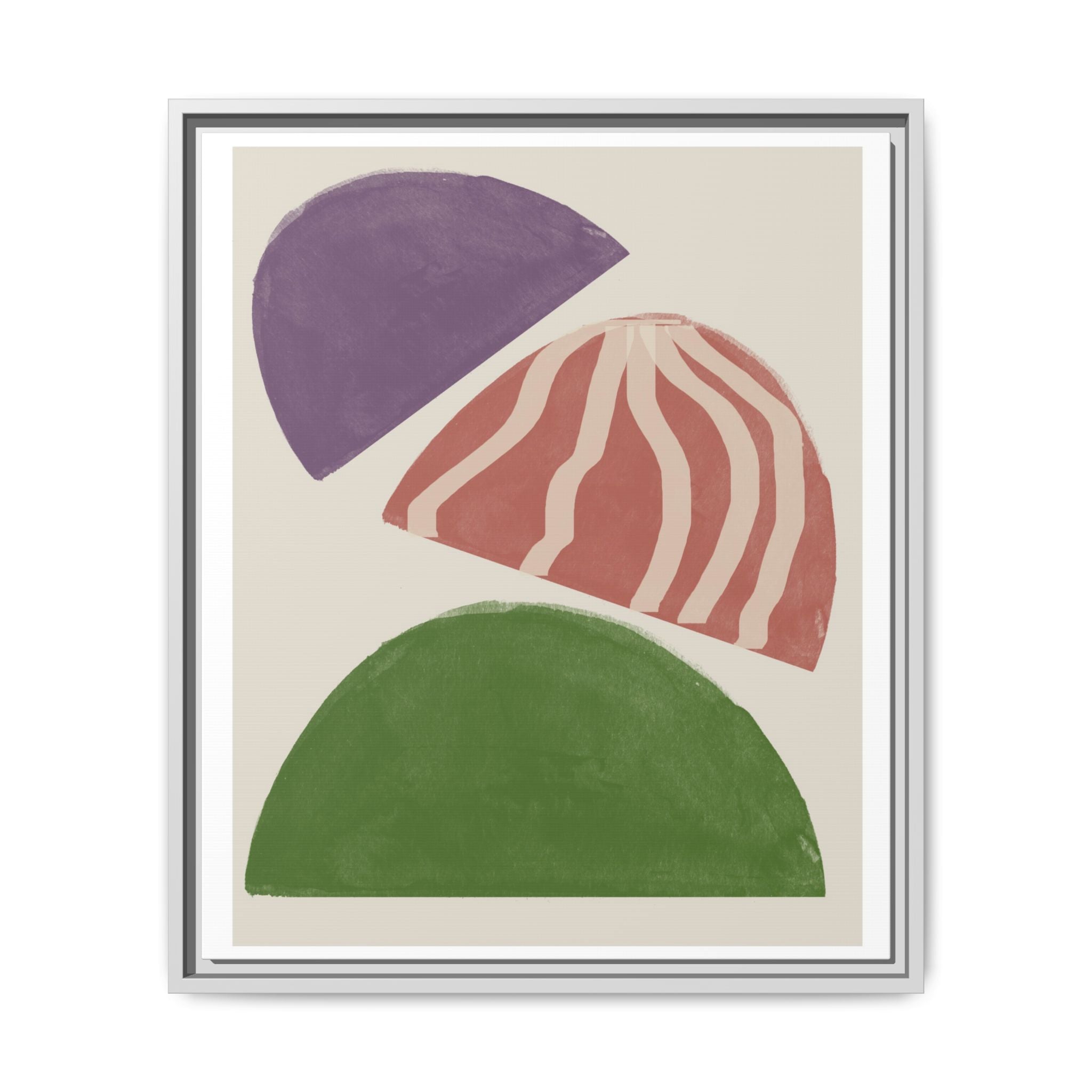 Citrus Meadow Arches - Framed
