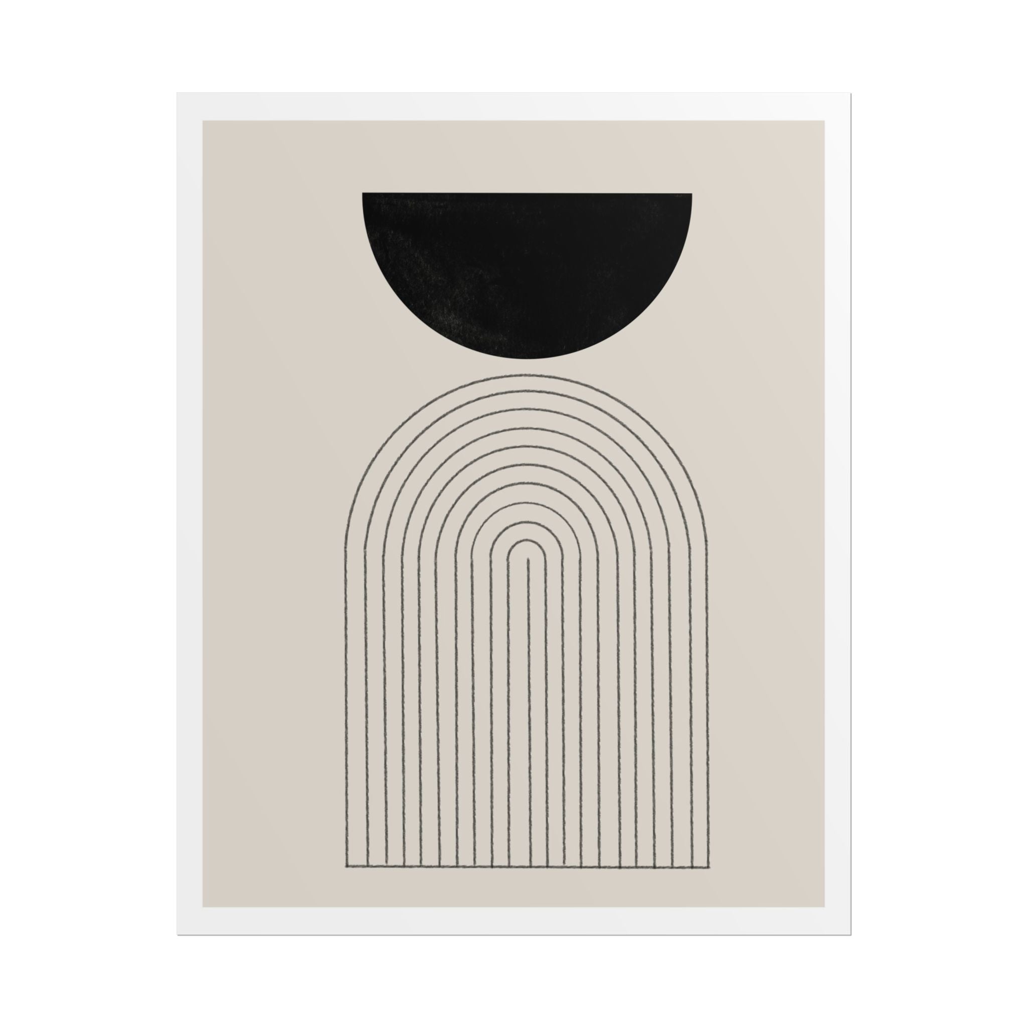 Midnight Portal Lines - Poster