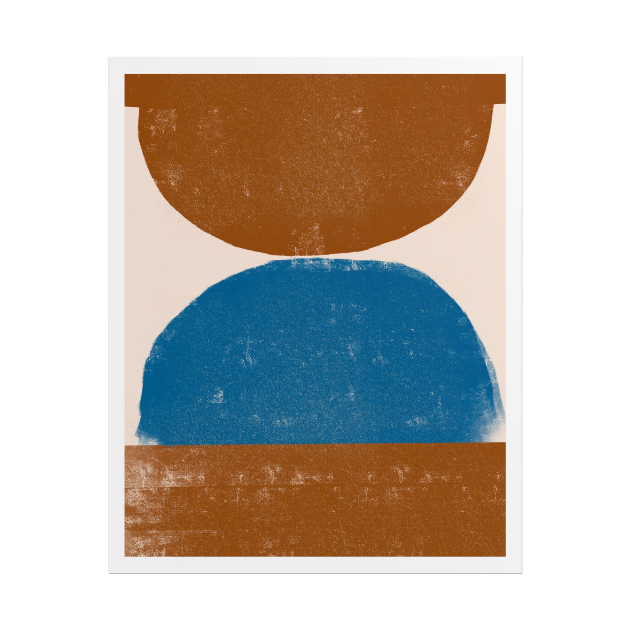 Cobalt Ember Equilibrium - Poster