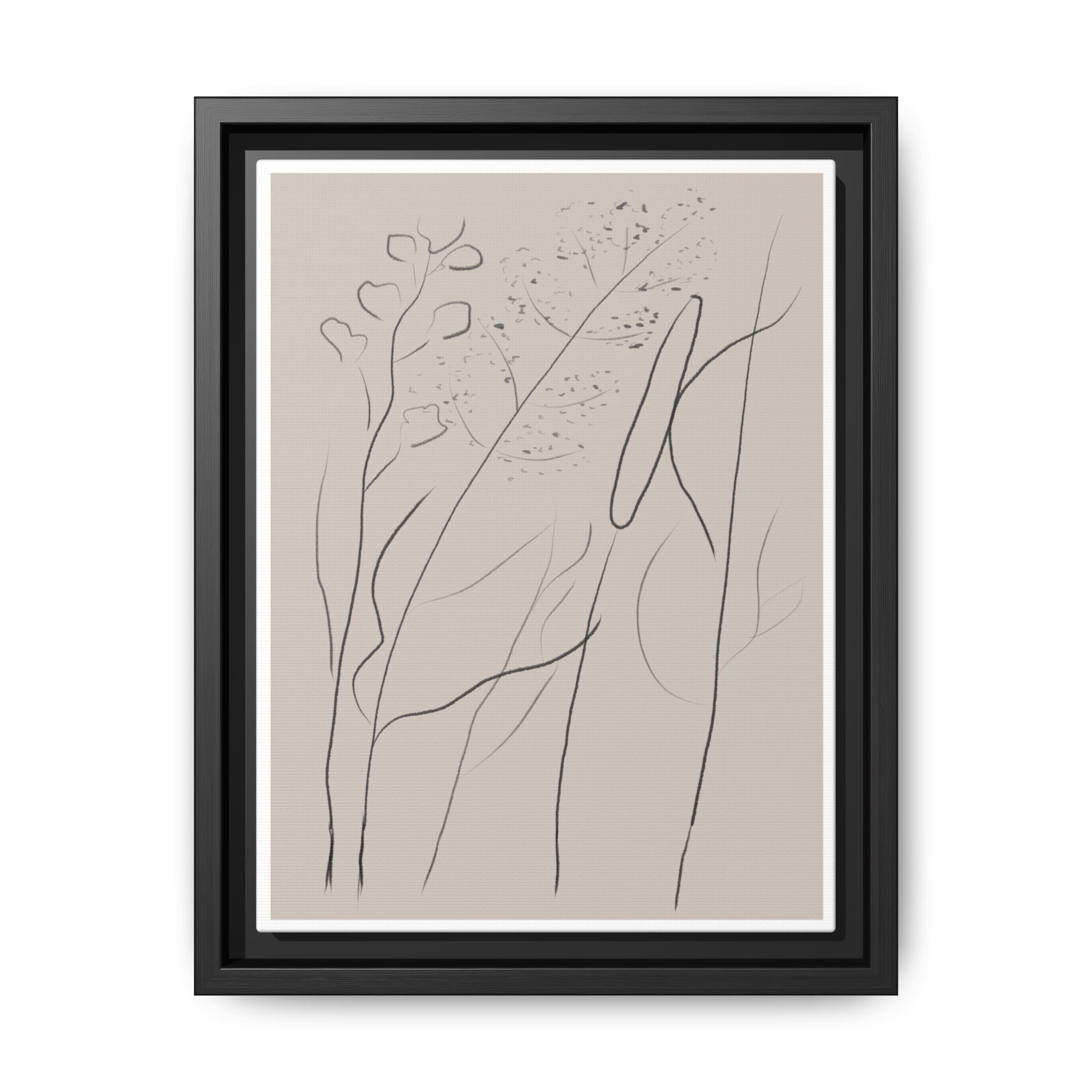 Quiet Woodland Traces - Framed
