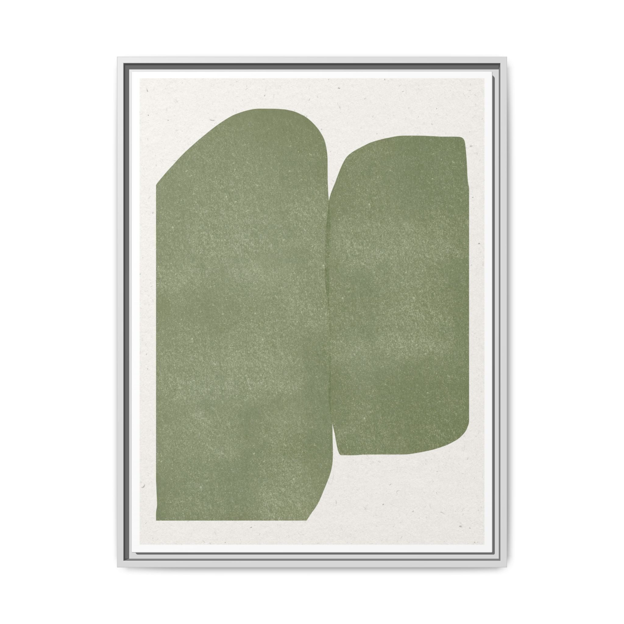 Sage Monolith Whisper - Framed