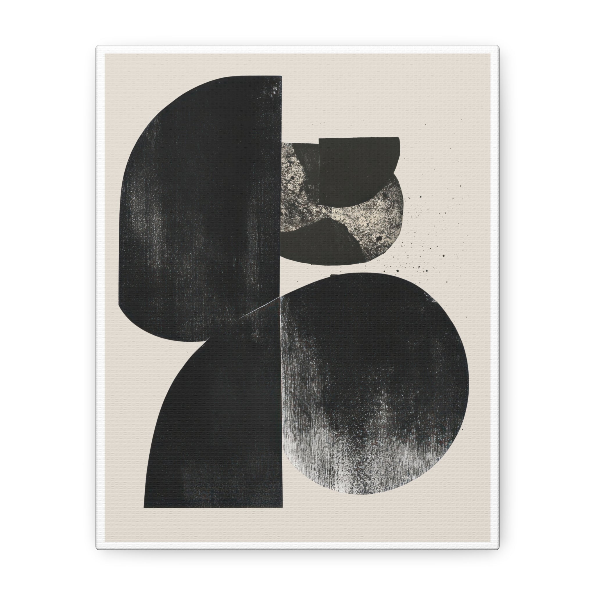 Obsidian Drift Composition - Canvas
