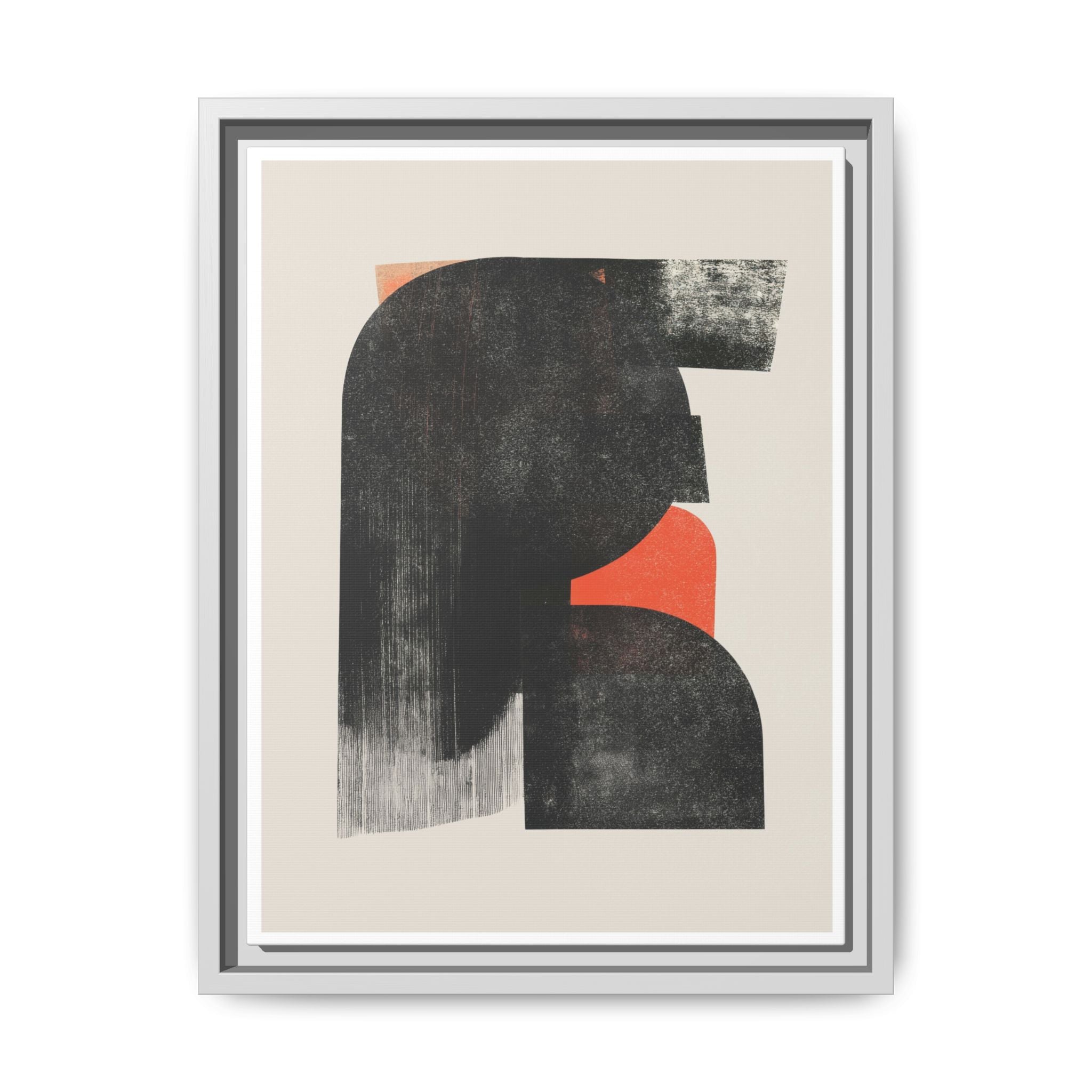 Ember Shadow Structure - Framed
