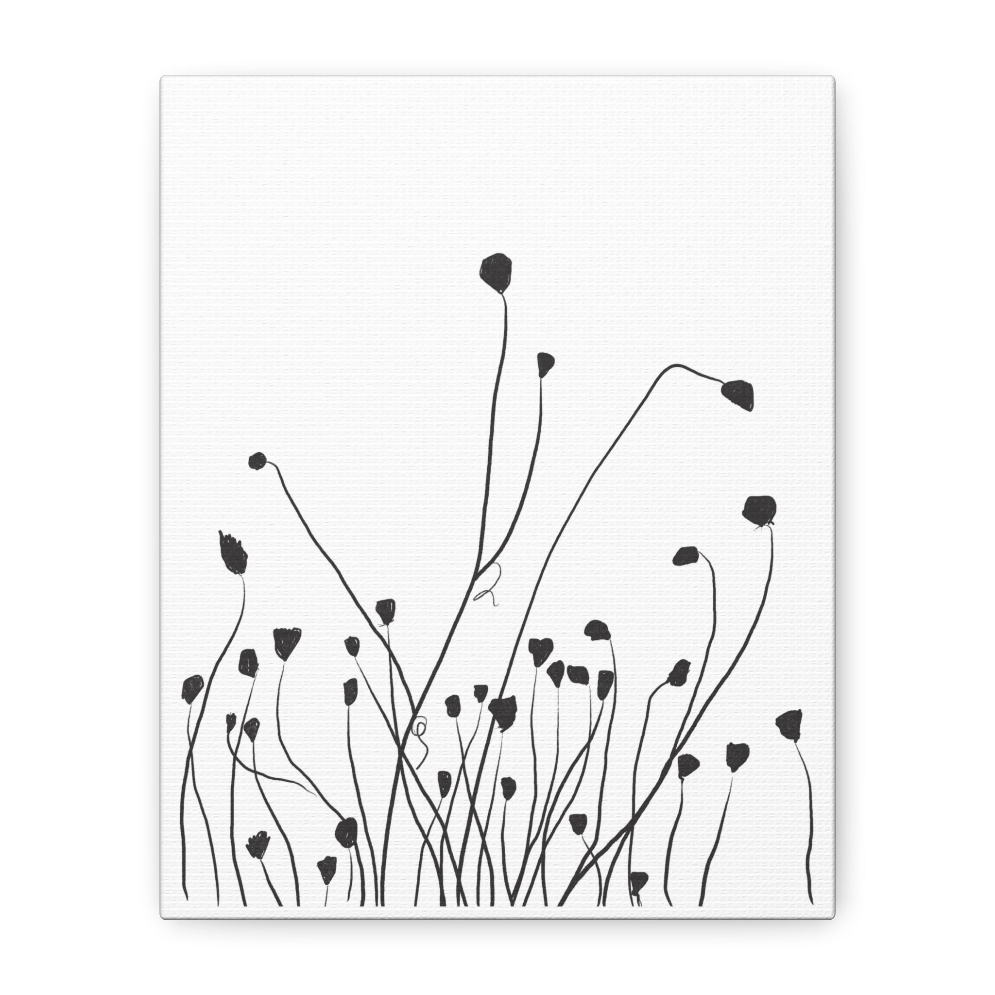 Silent Bloom Horizon - Canvas