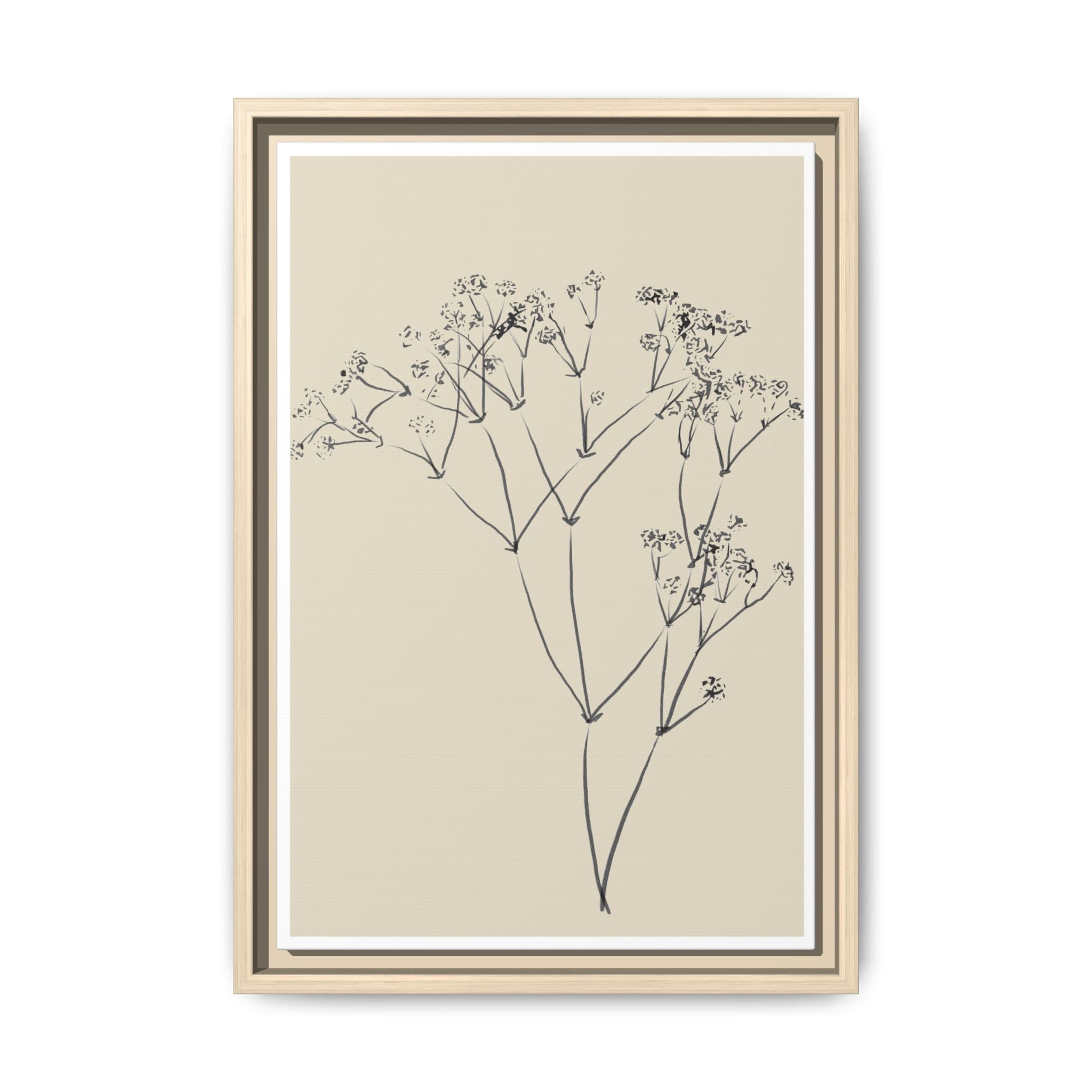 Soft Meadow Stillness - Framed