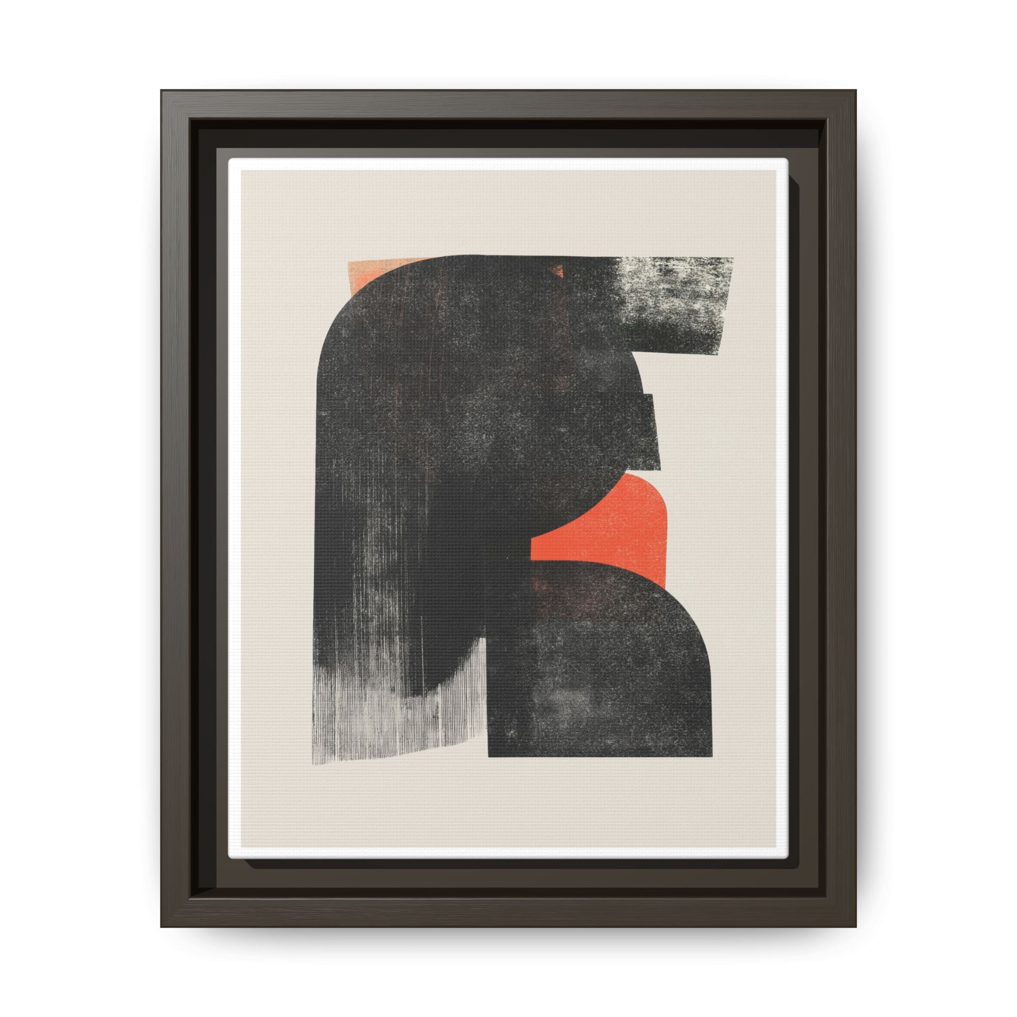 Ember Shadow Structure - Framed