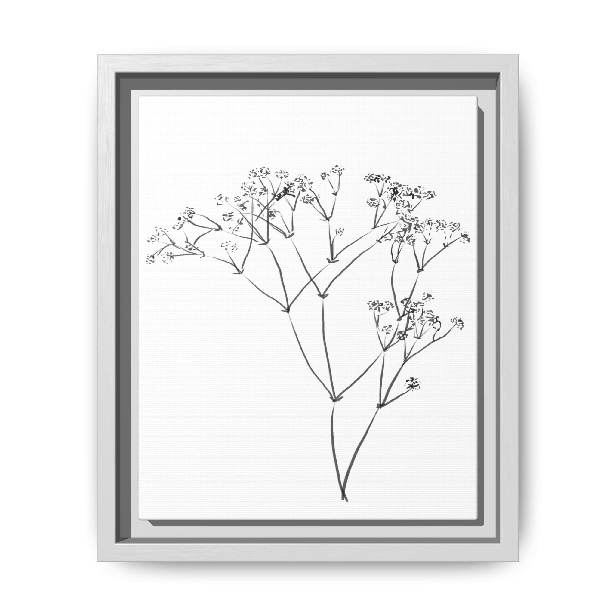 Whispering Meadow Sketch - Framed