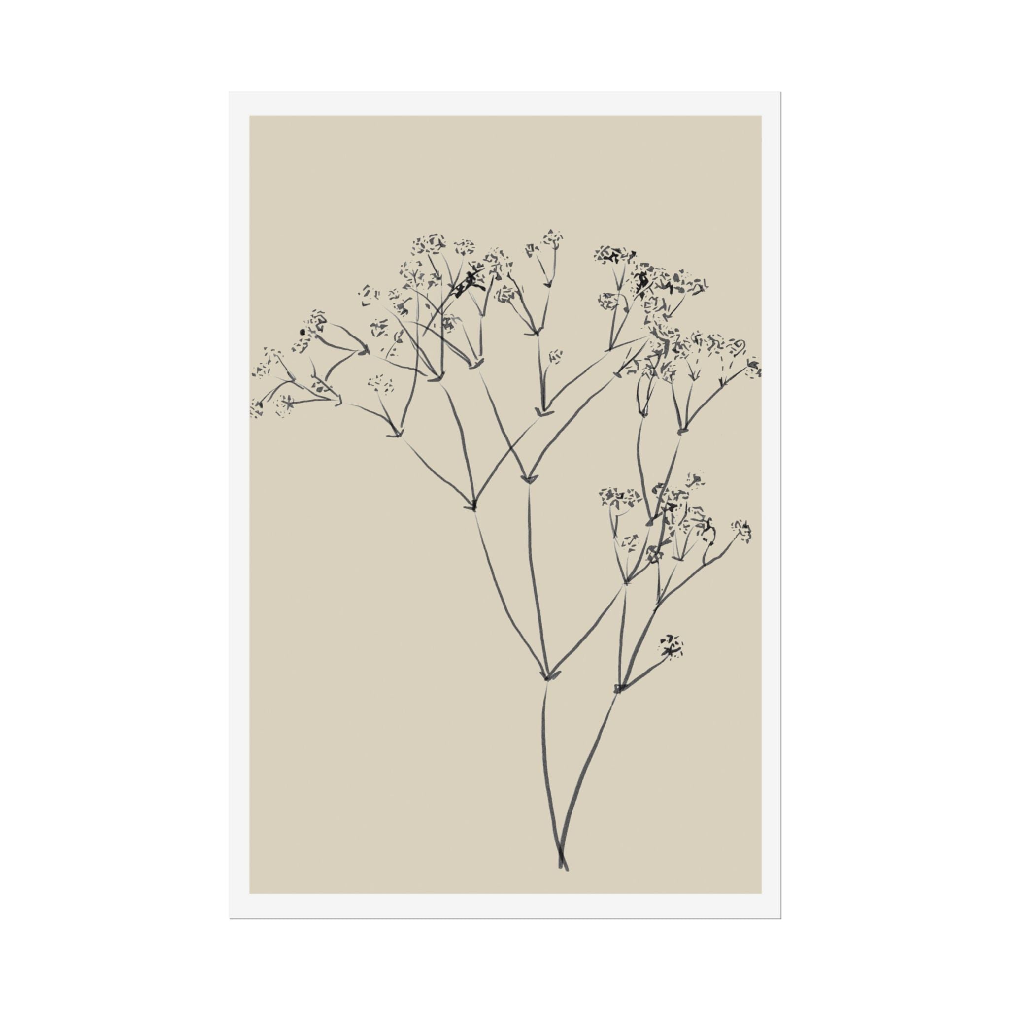 Soft Meadow Stillness - Poster