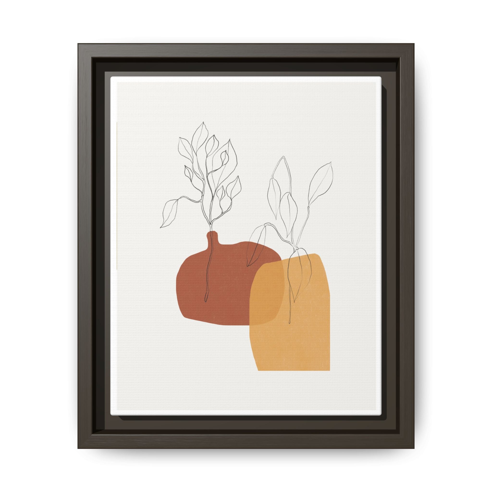 Terracotta Whisper Forms - Framed