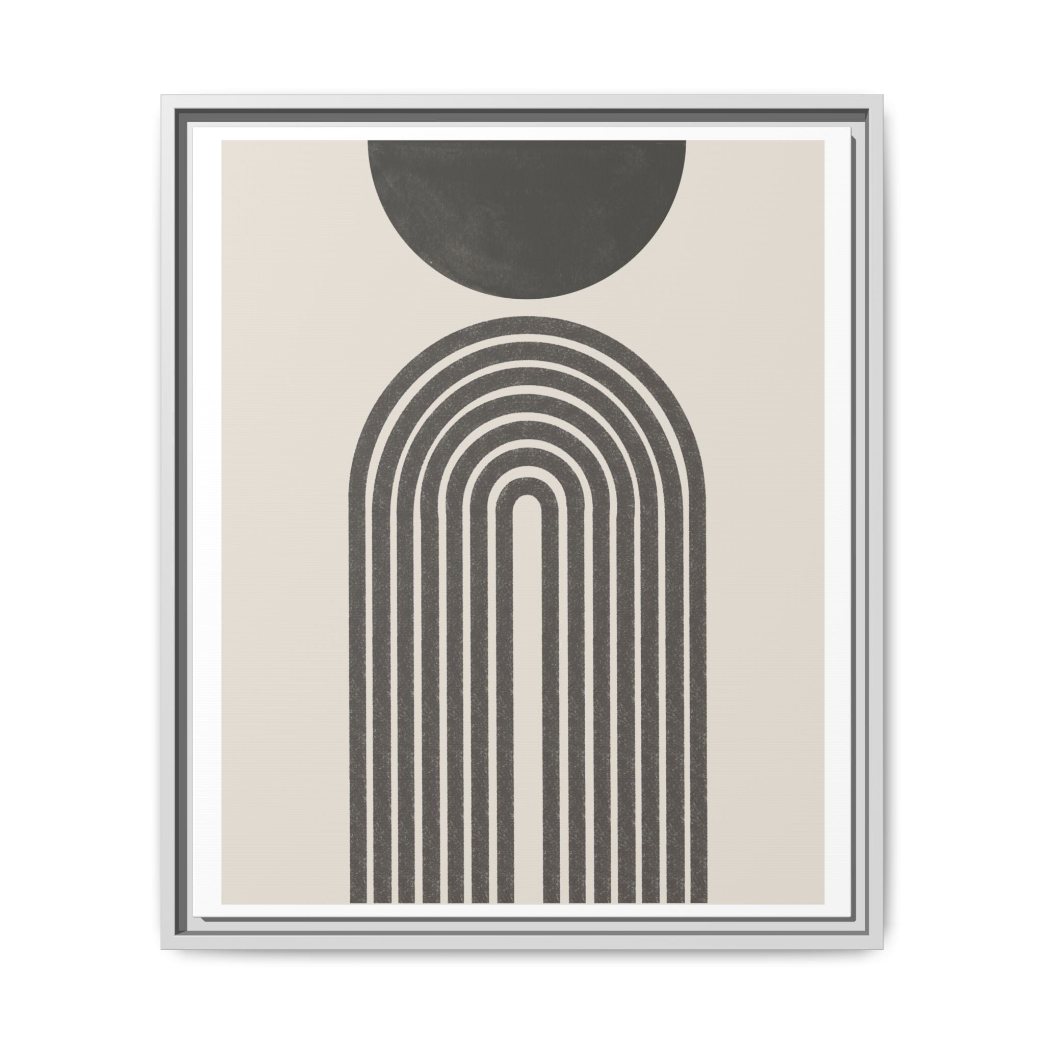 Obsidian Arch Resonance - Framed