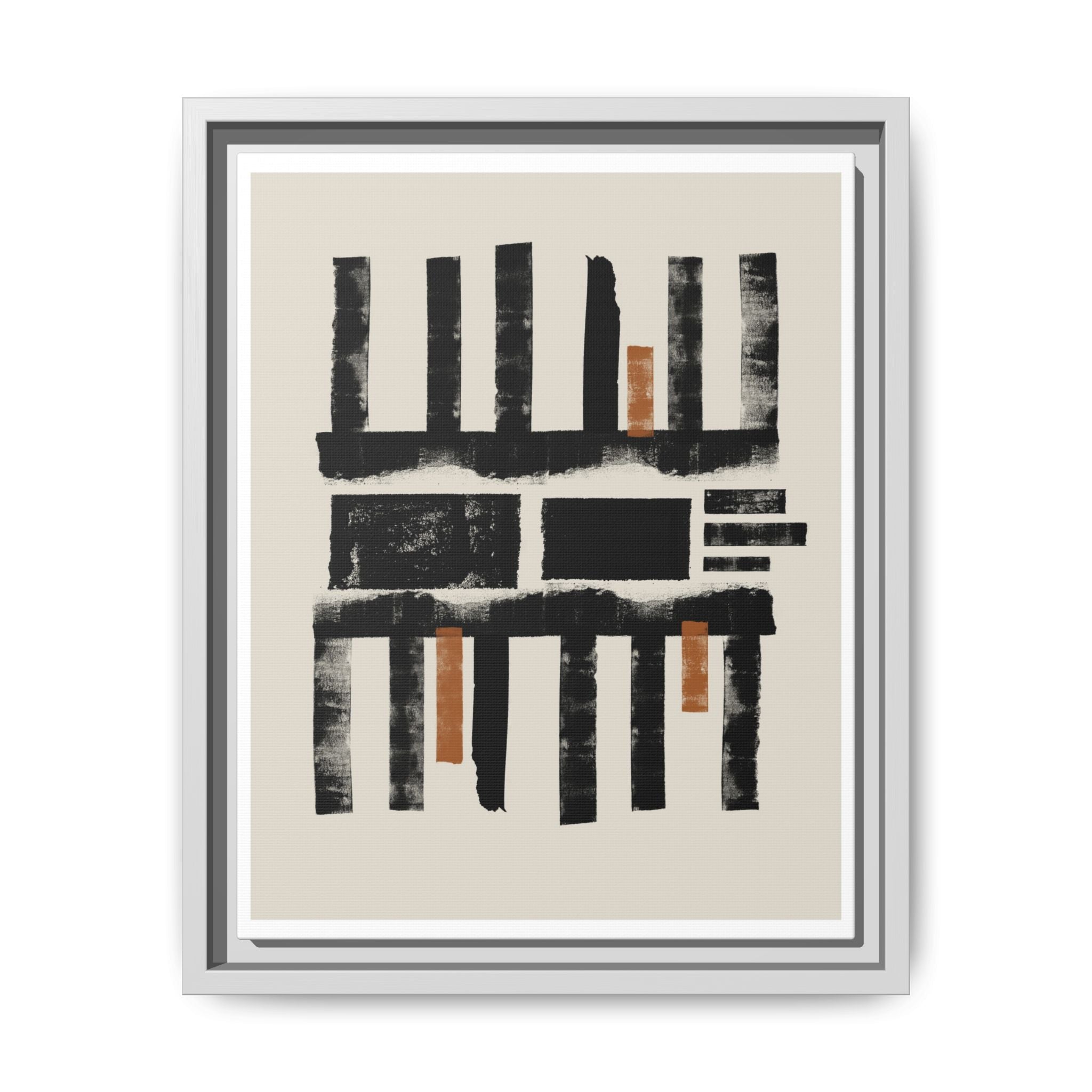 Amber Shadow Alignments - Framed