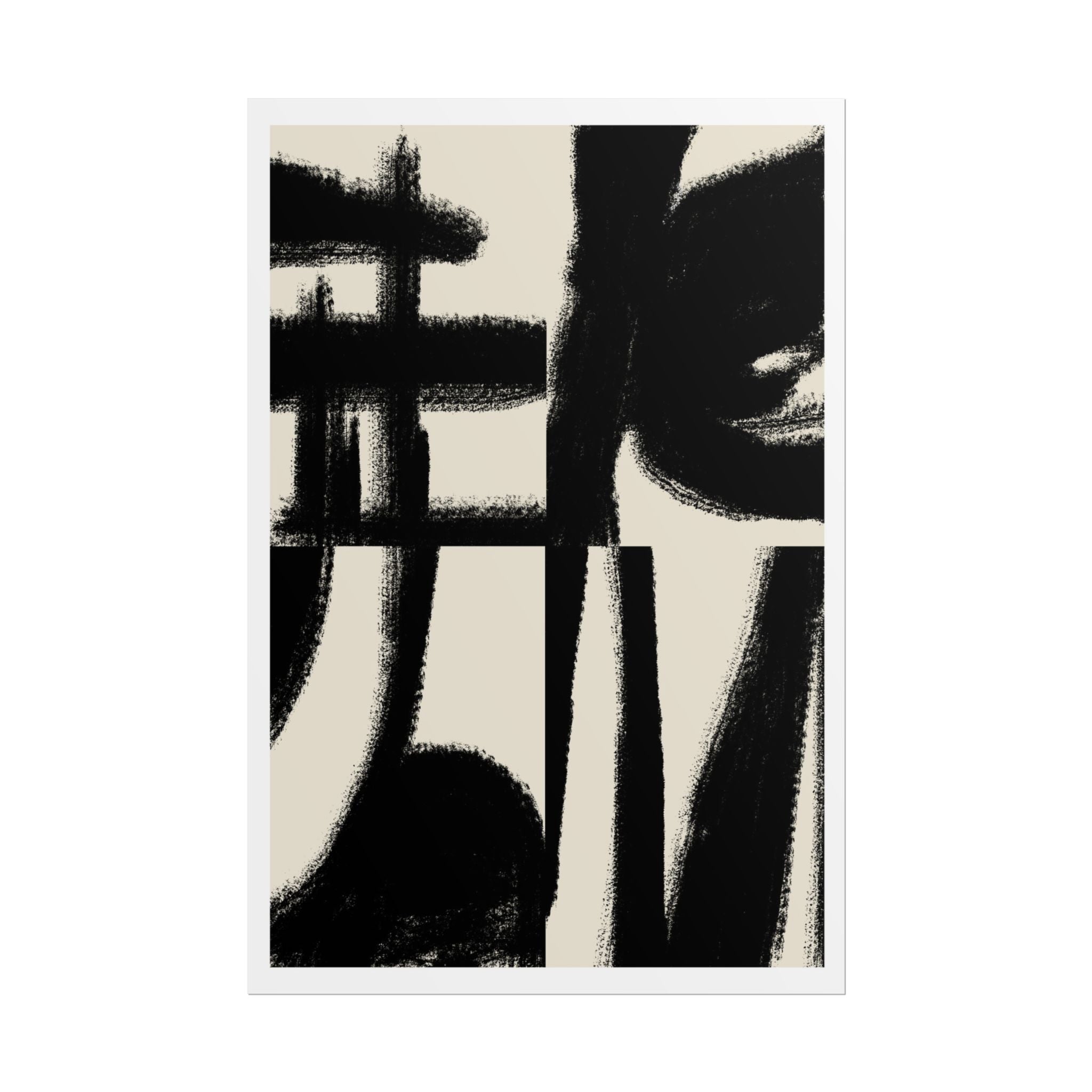 Midnight Gesture Fragments - Poster
