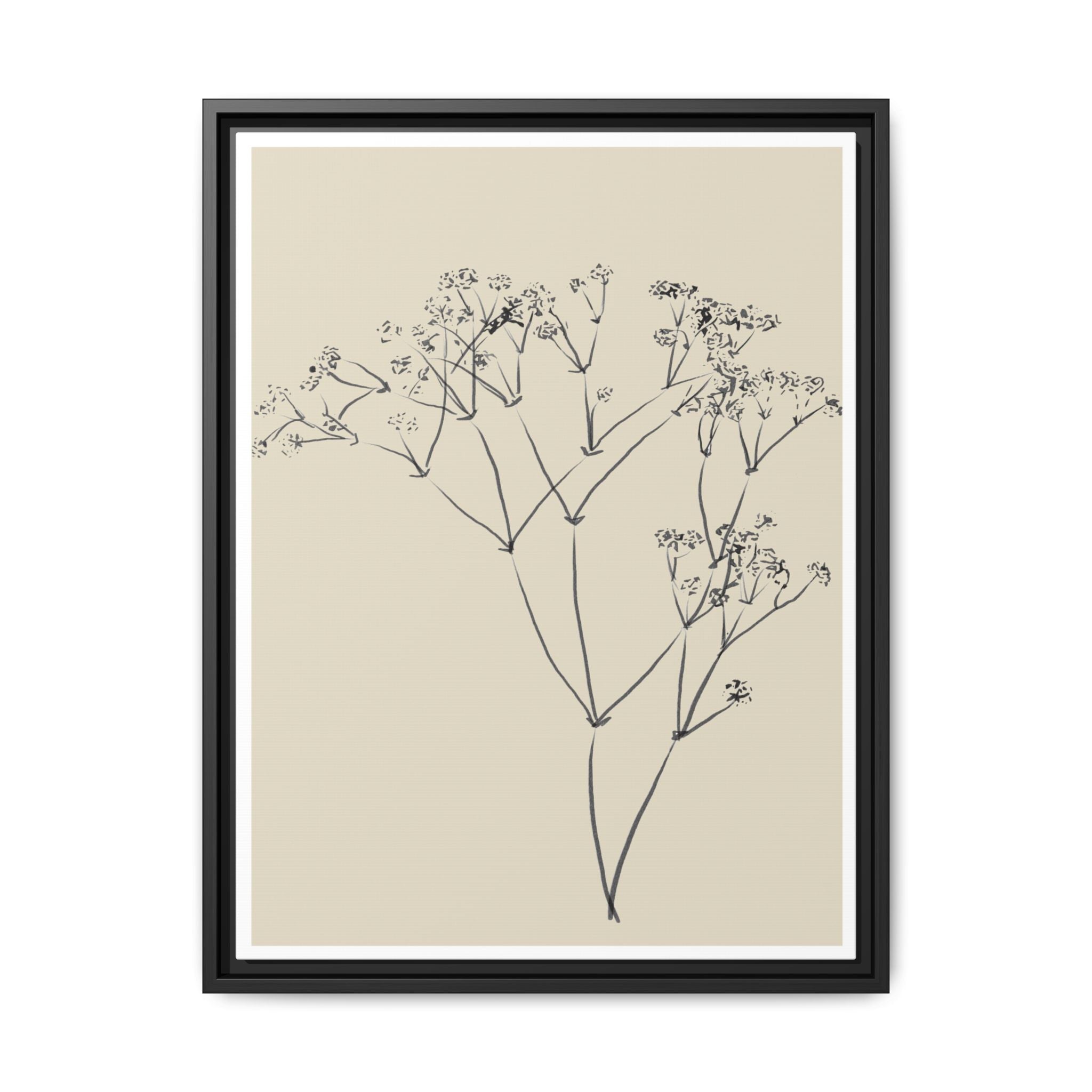 Soft Meadow Stillness - Framed