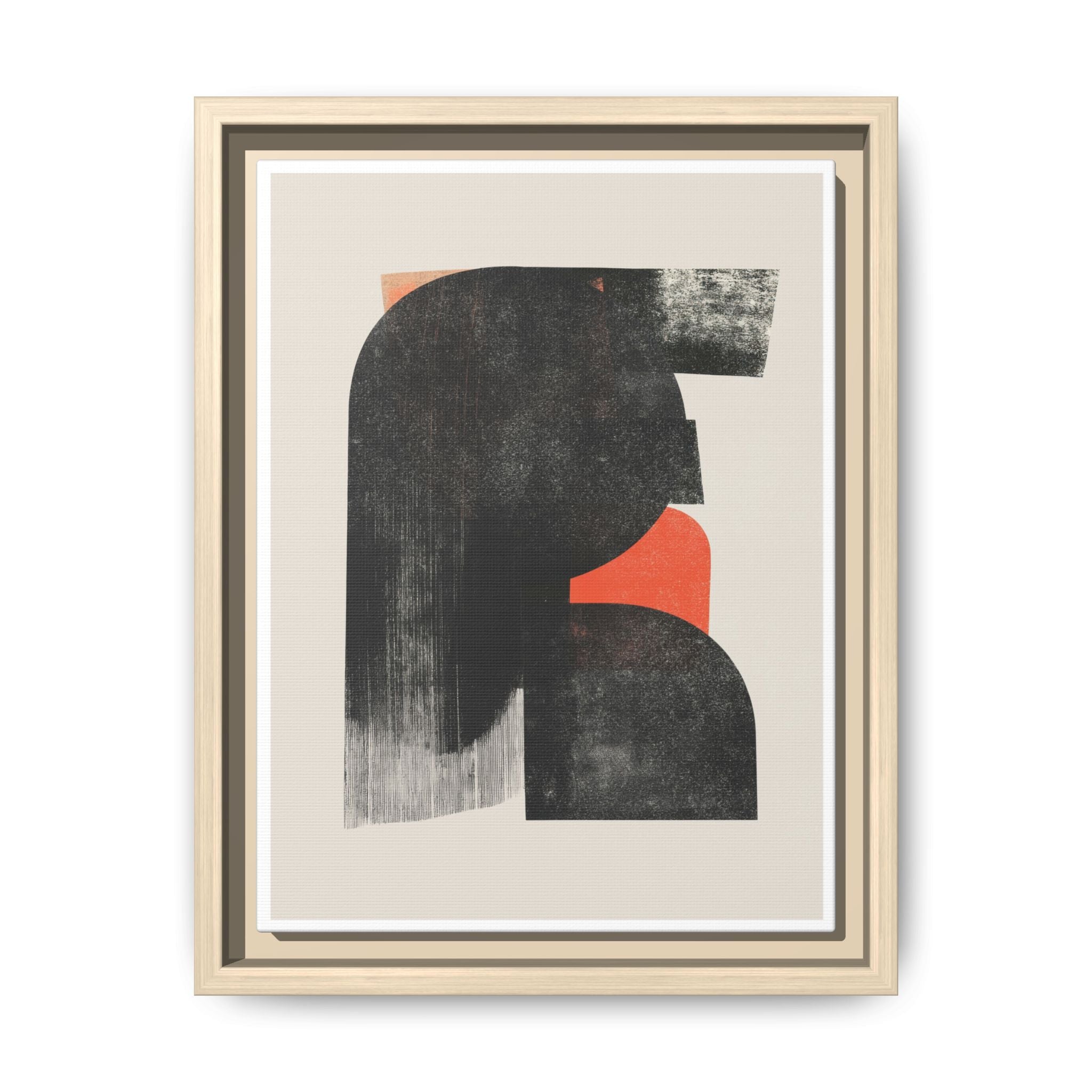 Ember Shadow Structure - Framed