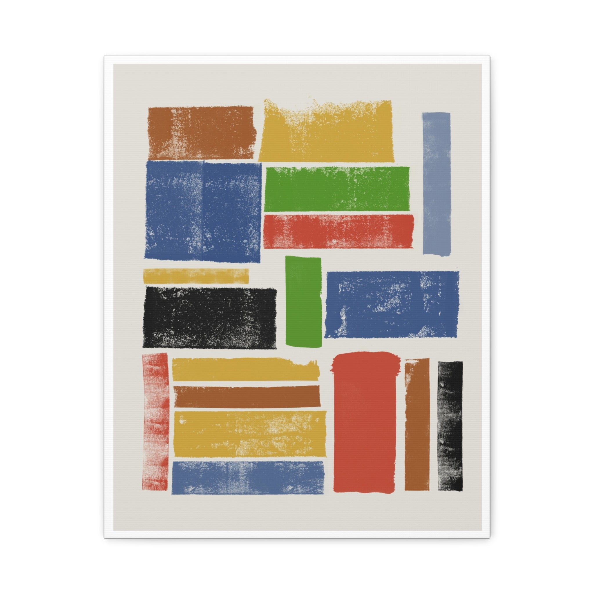 Playful Color Rhythm - Canvas