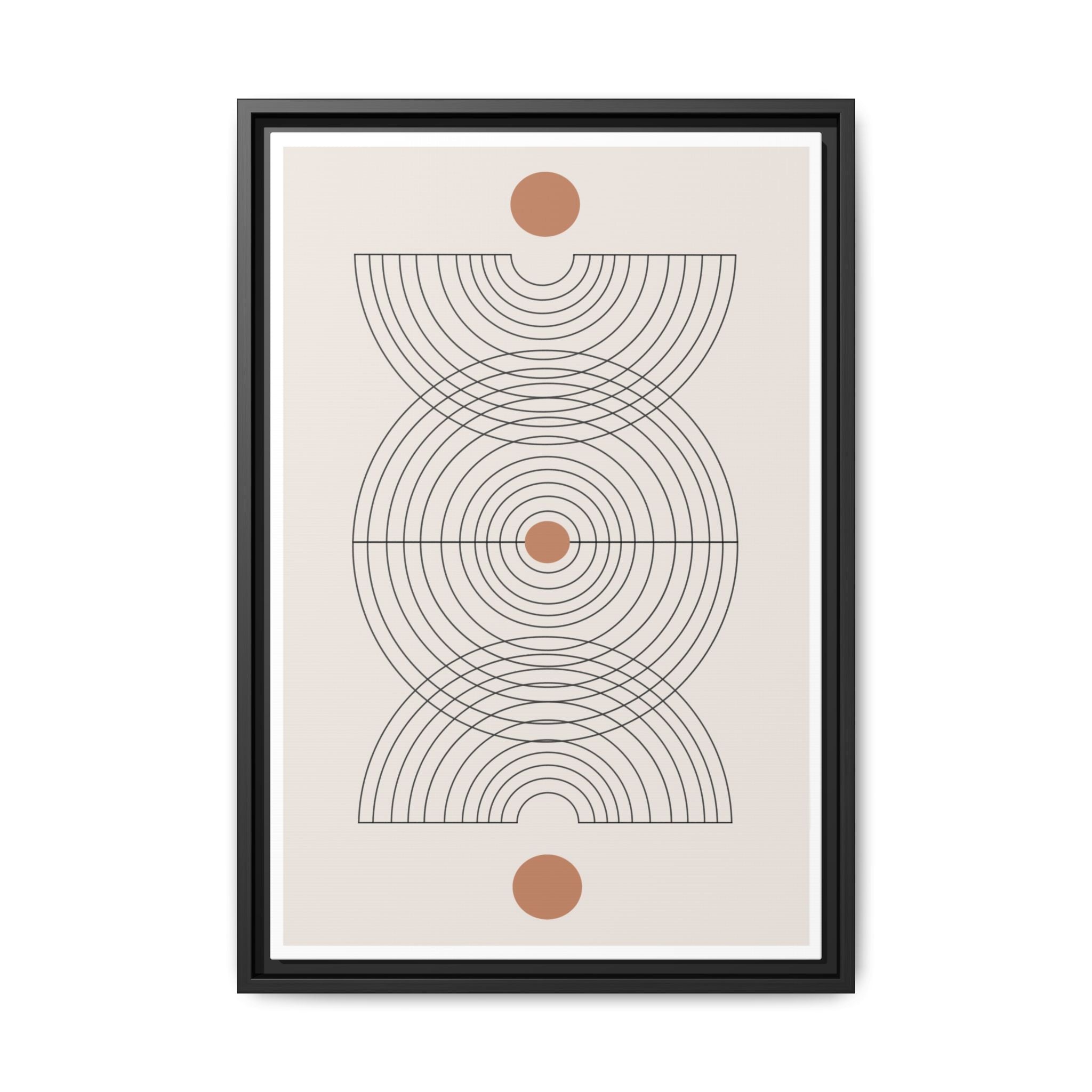 Celestial Echo Symmetry - Framed