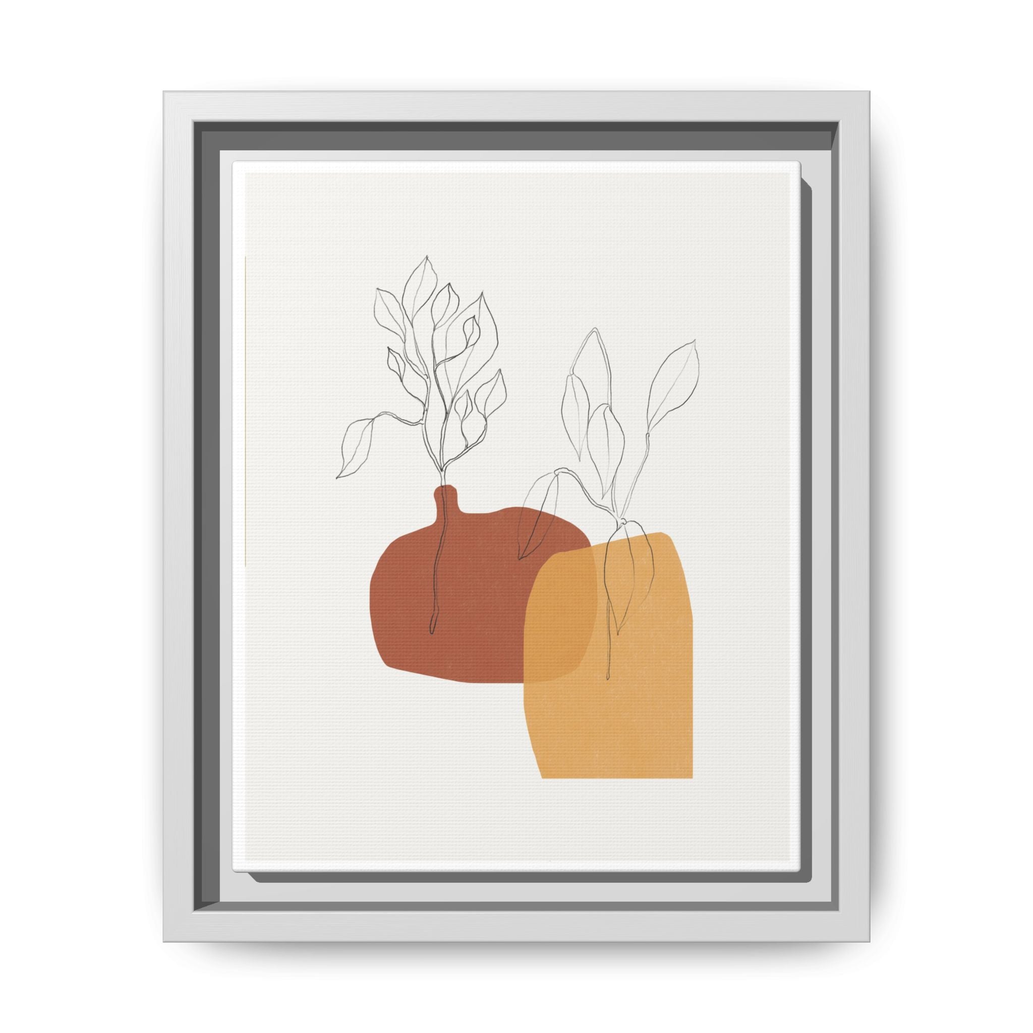 Terracotta Whisper Forms - Framed