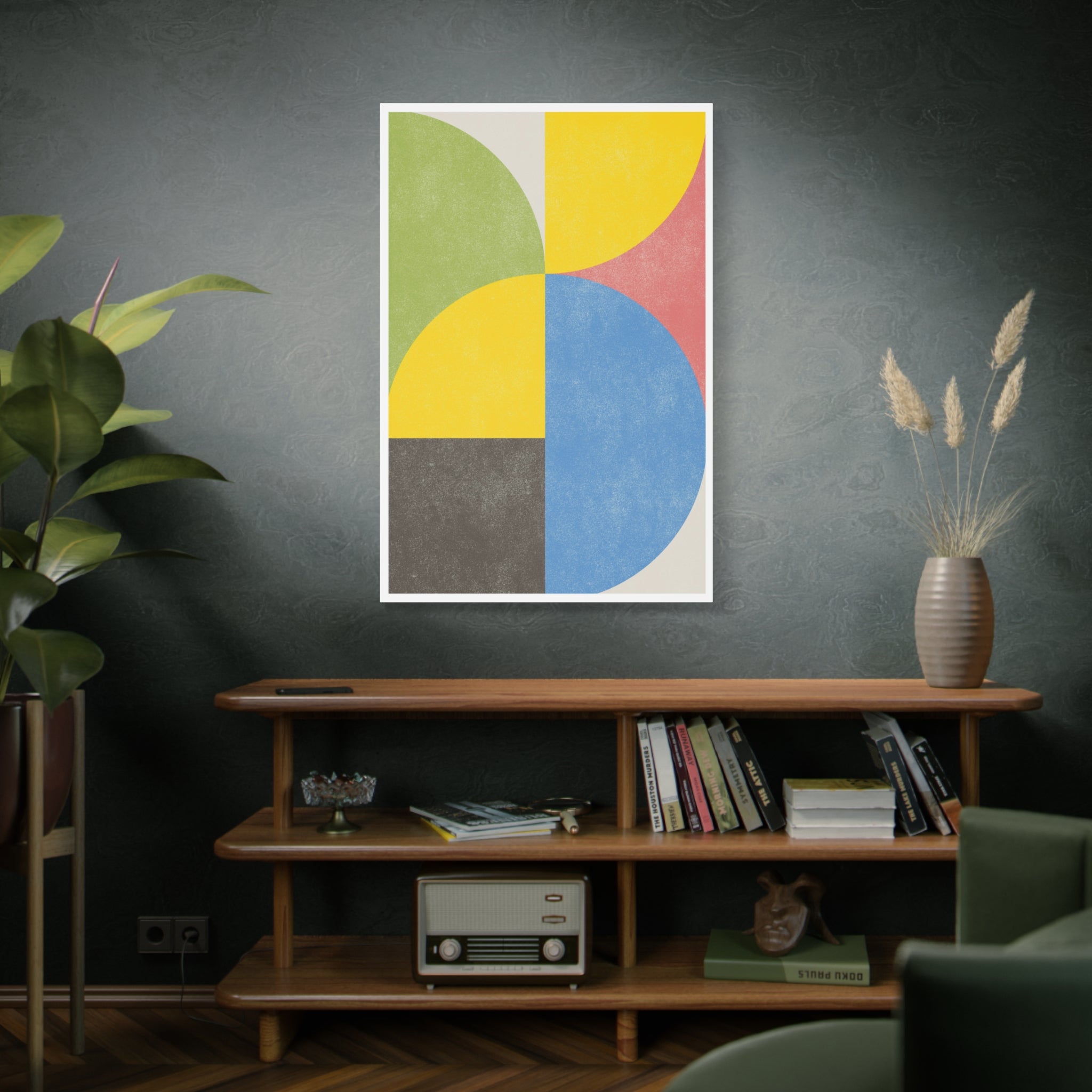 Pastel Orbit Rhythm - Canvas