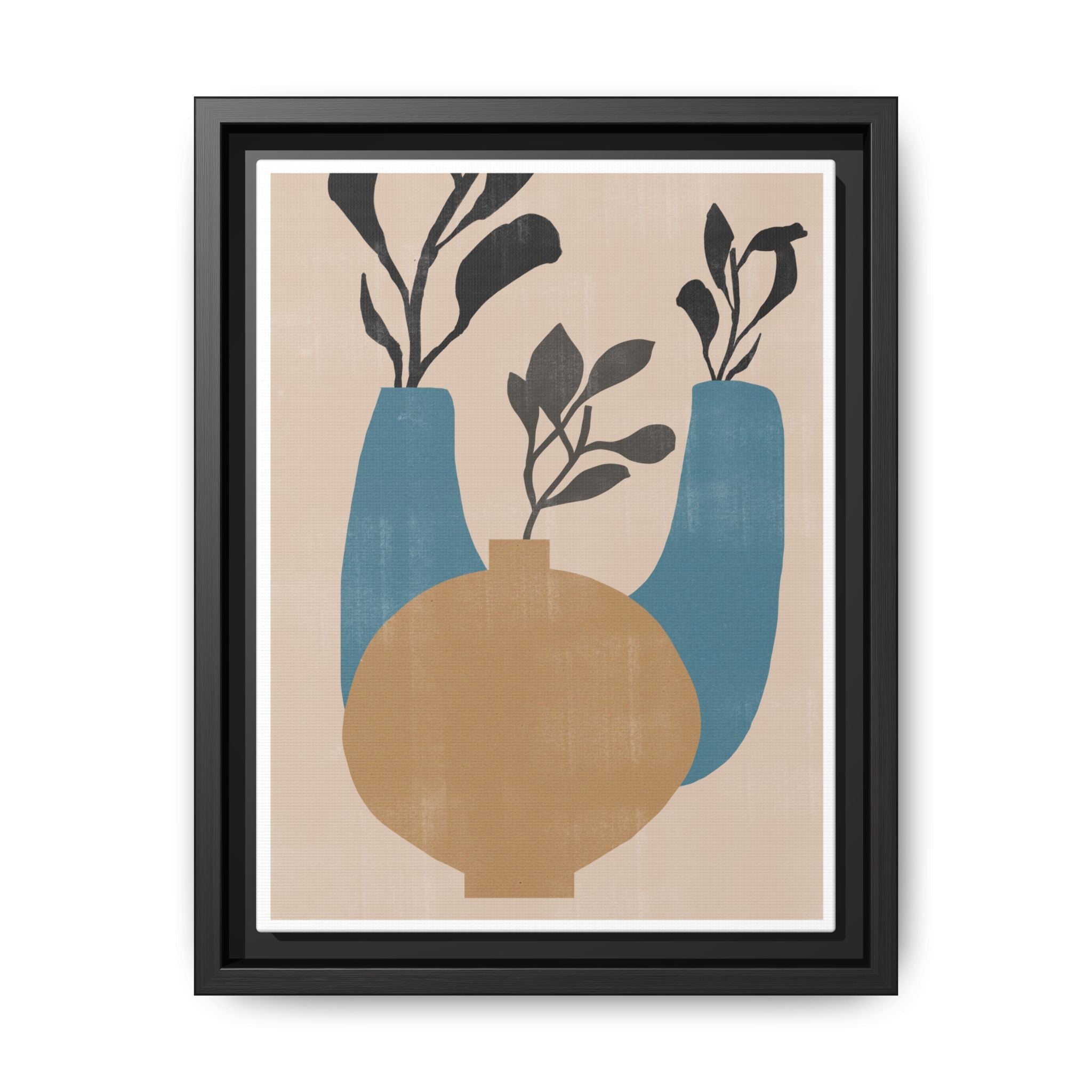Azure Vessel Harmony - Framed