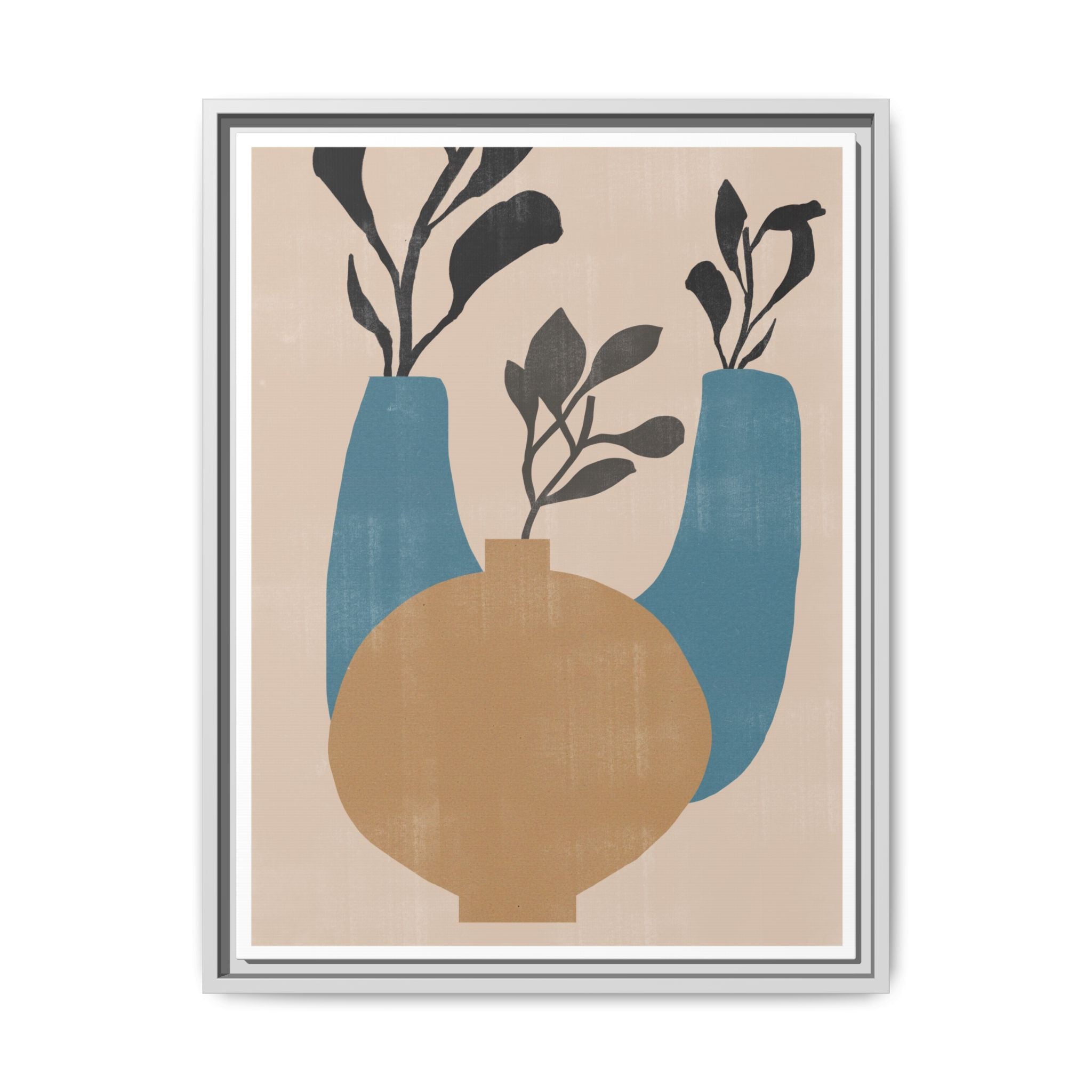 Azure Vessel Harmony - Framed