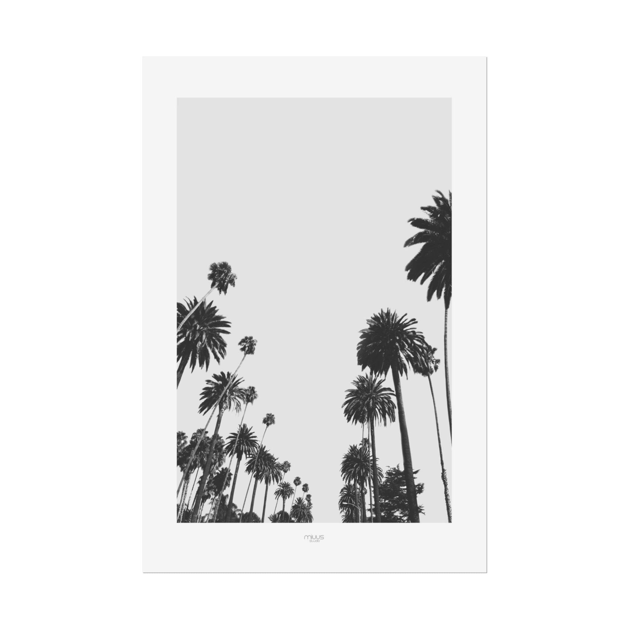 Midnight Palm Reverie - Poster