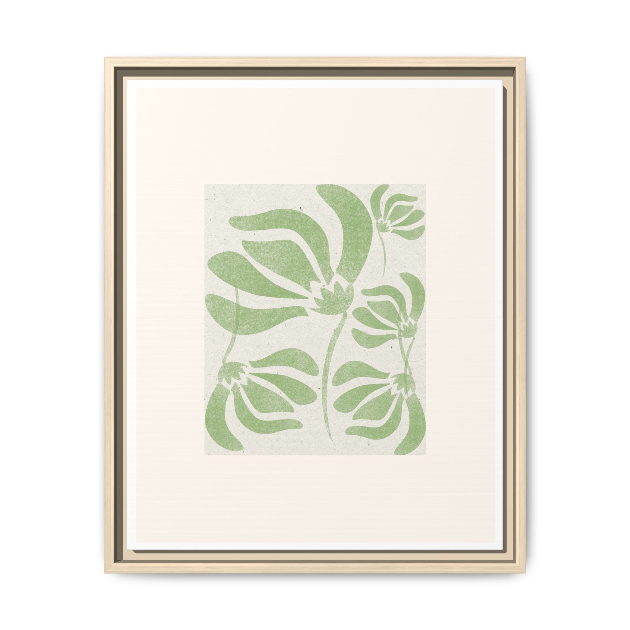 Verdant Bloom Harmony - Framed