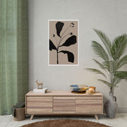 Noir Botanical Silence - Poster