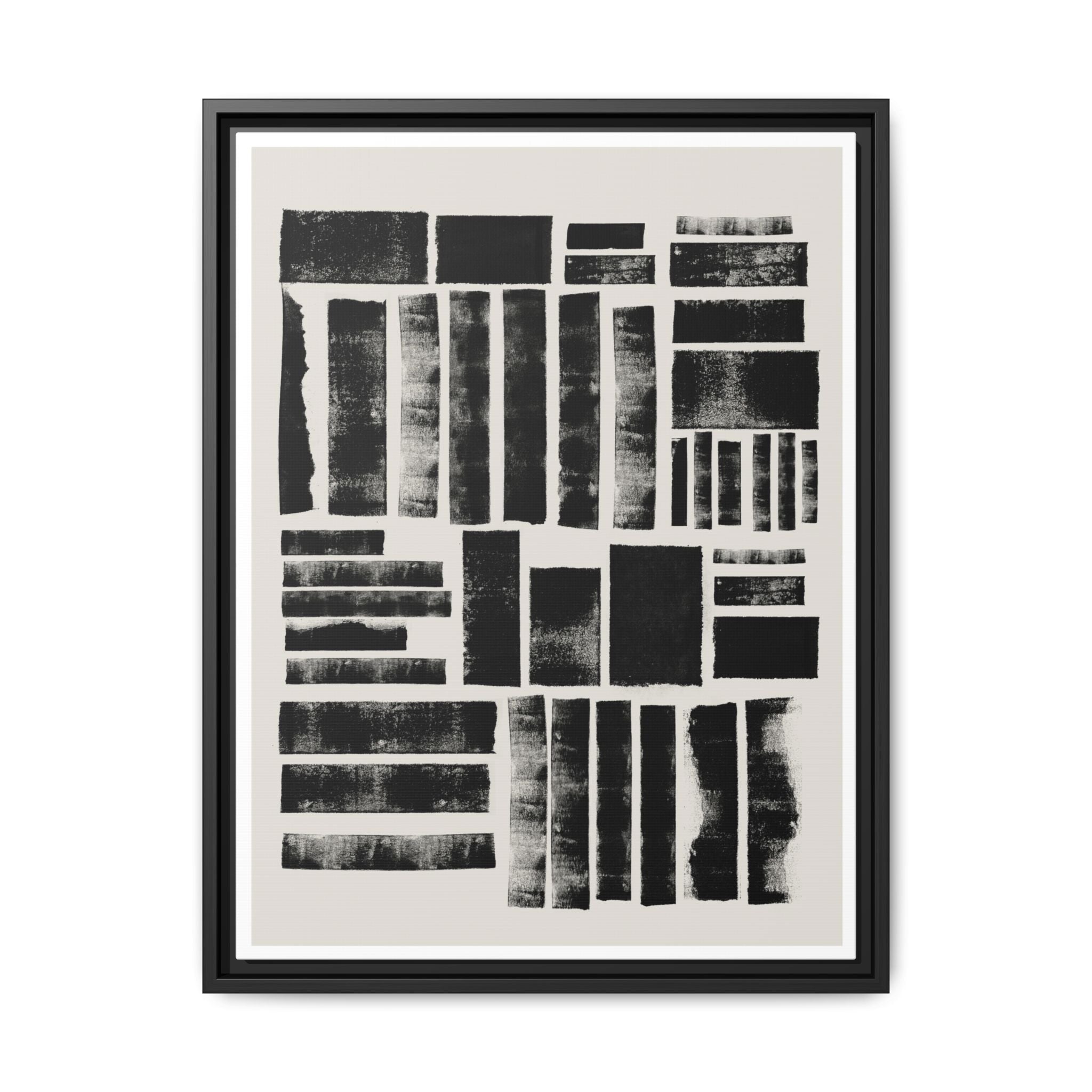 Midnight Rhythm Panels - Framed