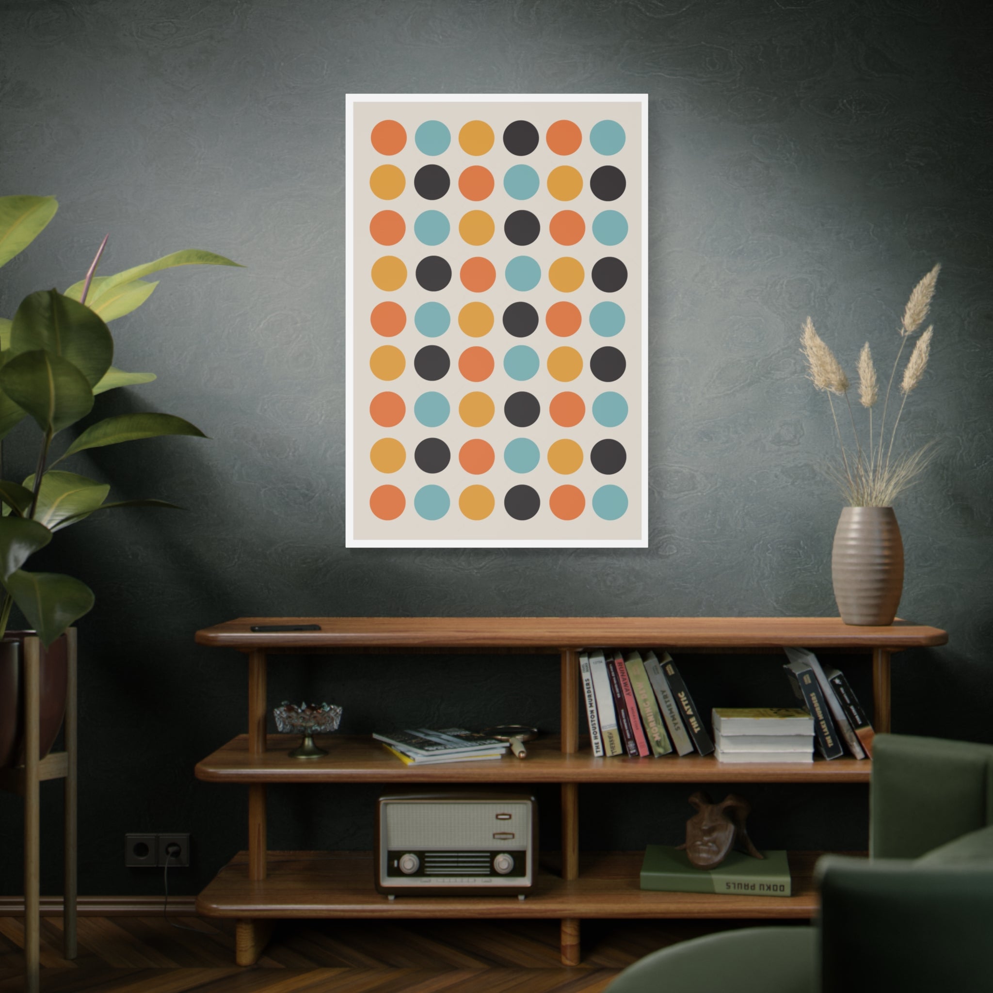 Retro Carnival Rhythm - Canvas