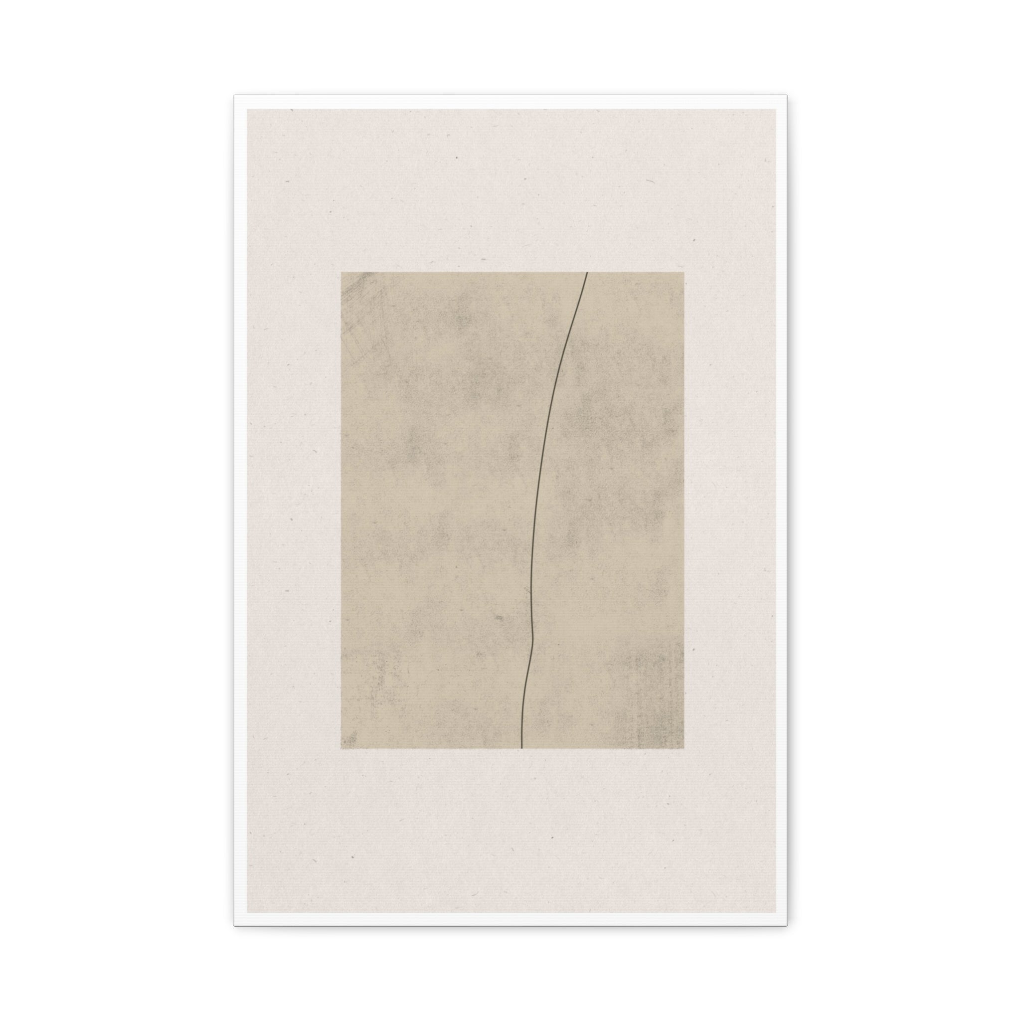 Quiet Contour Passage - Canvas