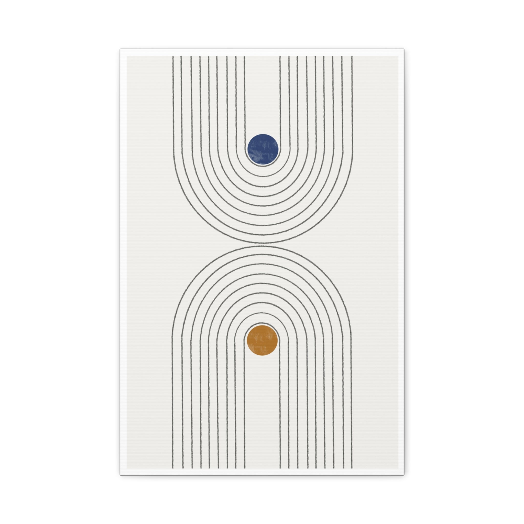 Dual Orbit Rhythm - Canvas