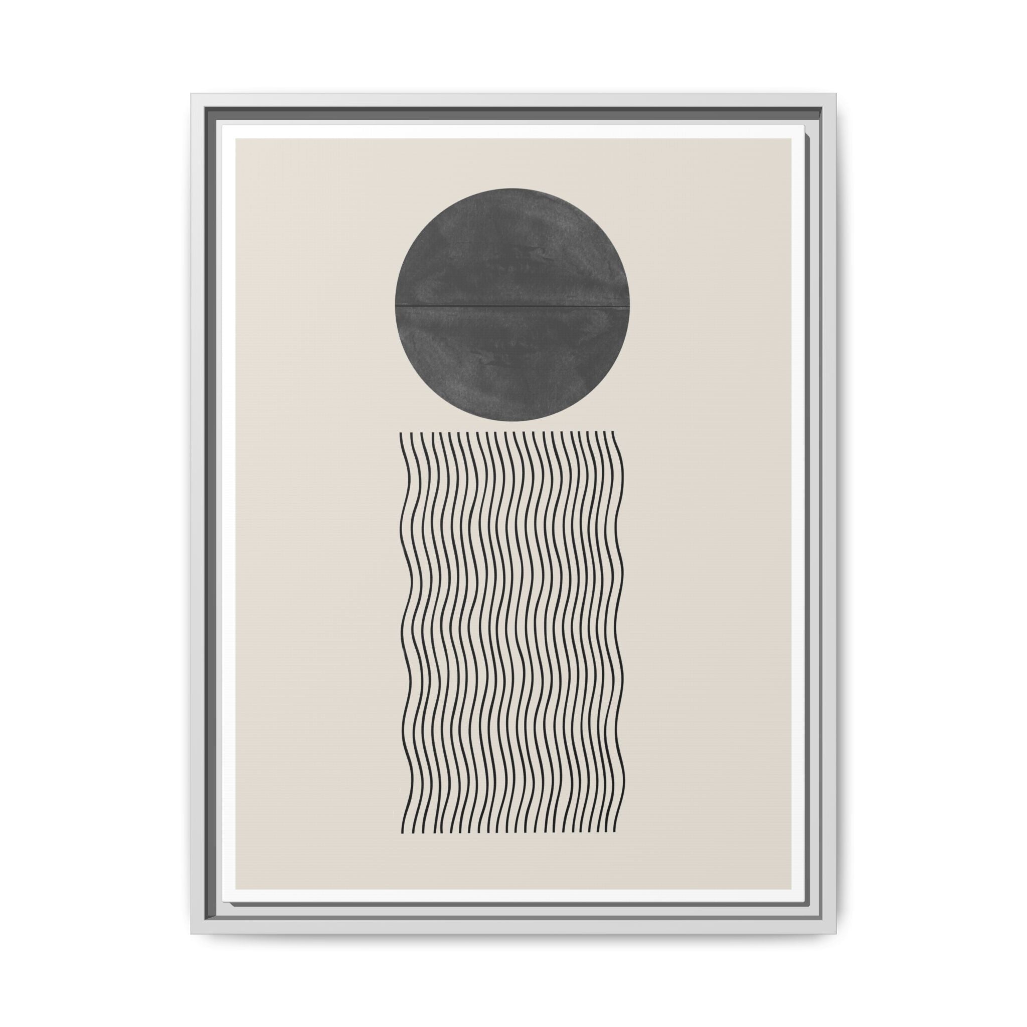 Celestial Wave Alignment - Framed