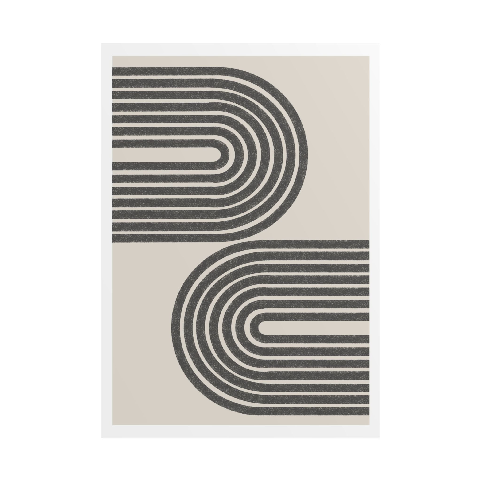 Twin Horizon Currents - Poster