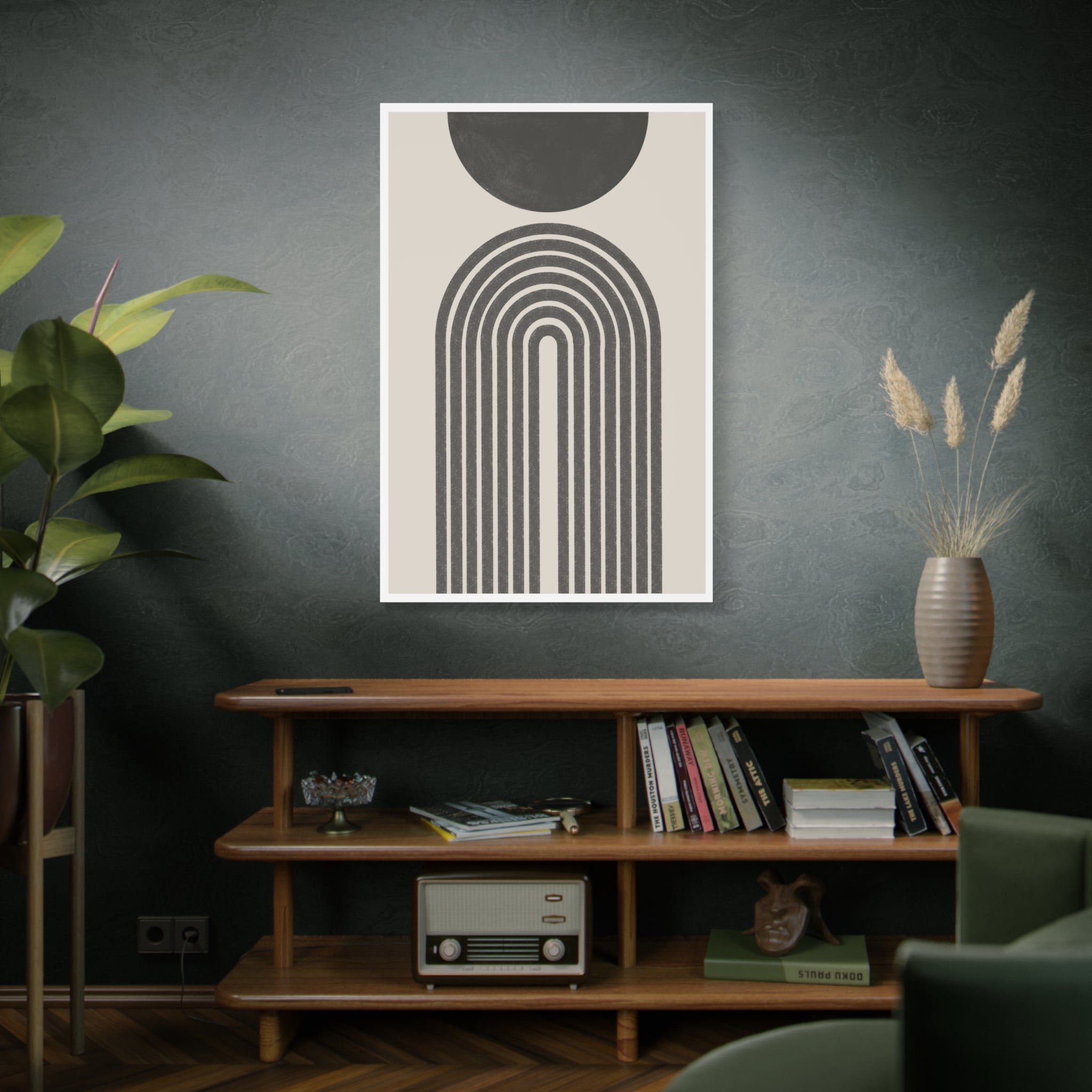 Obsidian Arch Resonance - Canvas