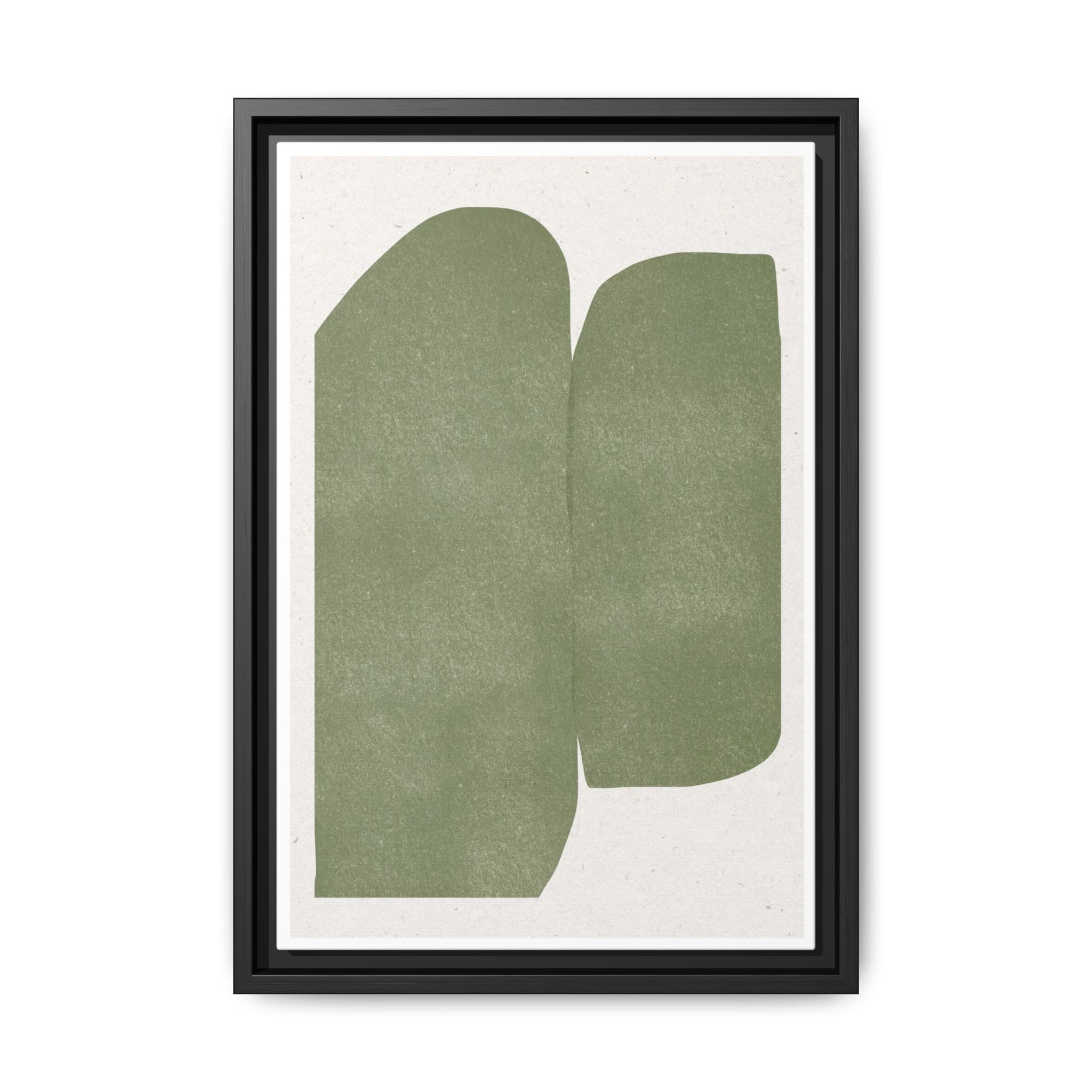 Sage Monolith Whisper - Framed
