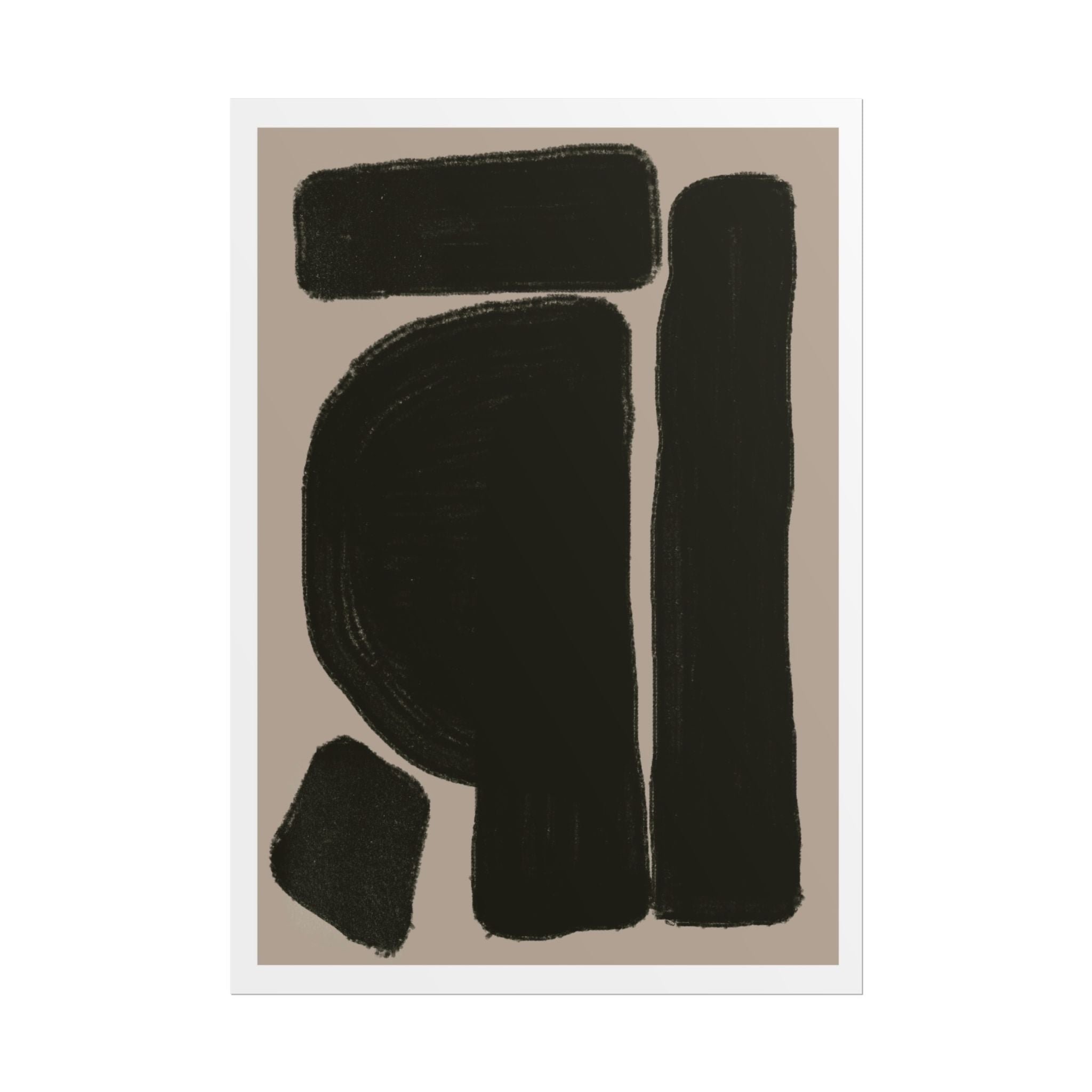 Velvet Obsidian Forms - Poster